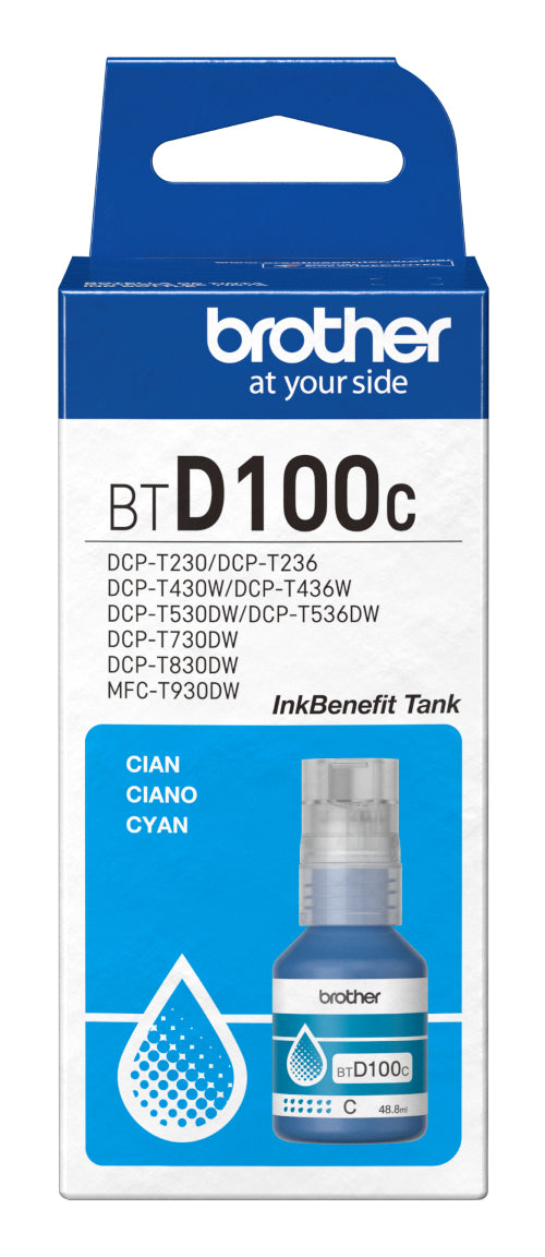 BTD100C INK BOTTLE prints 5.000 pages.
