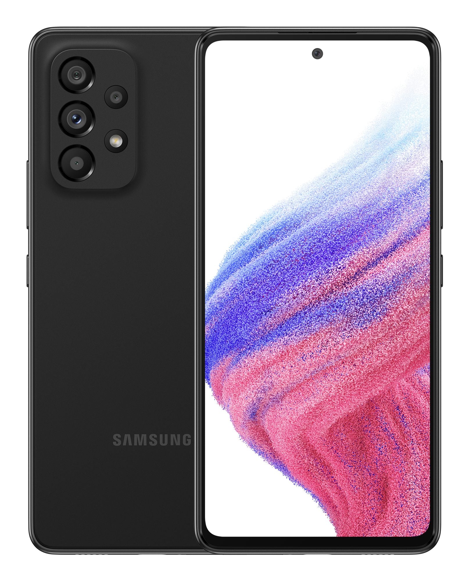Samsung A536B/DS Galaxy A53 5G (Double Sim - 6.5'' - 128 Go, 6 Go RAM - Edition Entreprise) Noir
