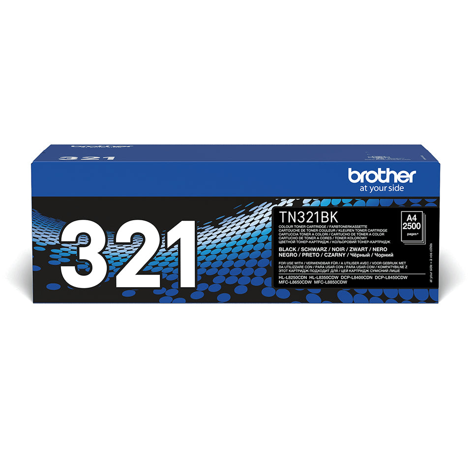 BROTHER TN-321BK cartouche de toner noir capacité standard 2.500 pages pack de 1