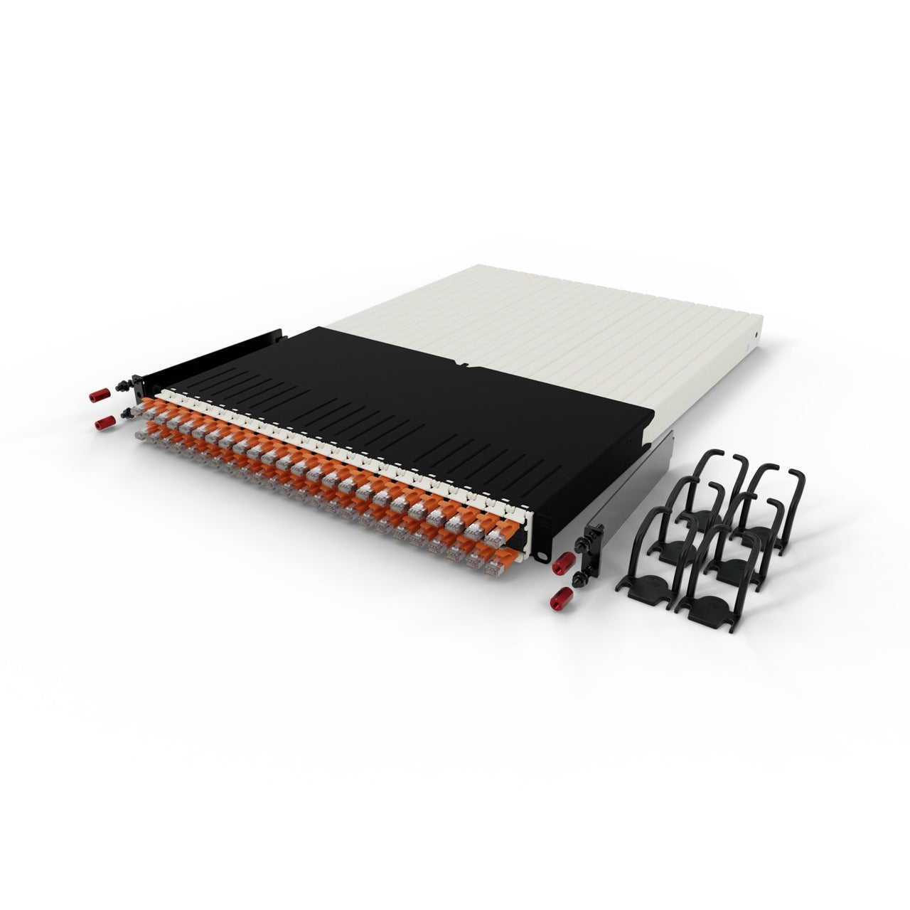 PATCHBOX ONE 24x CAT6A STP ORANGE 1,8 m 30U