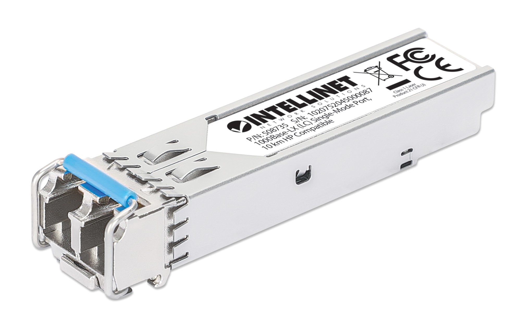 Intellinet 508735 module émetteur-récepteur de réseau Fibre optique 1000 Mbit/s 1310 nm