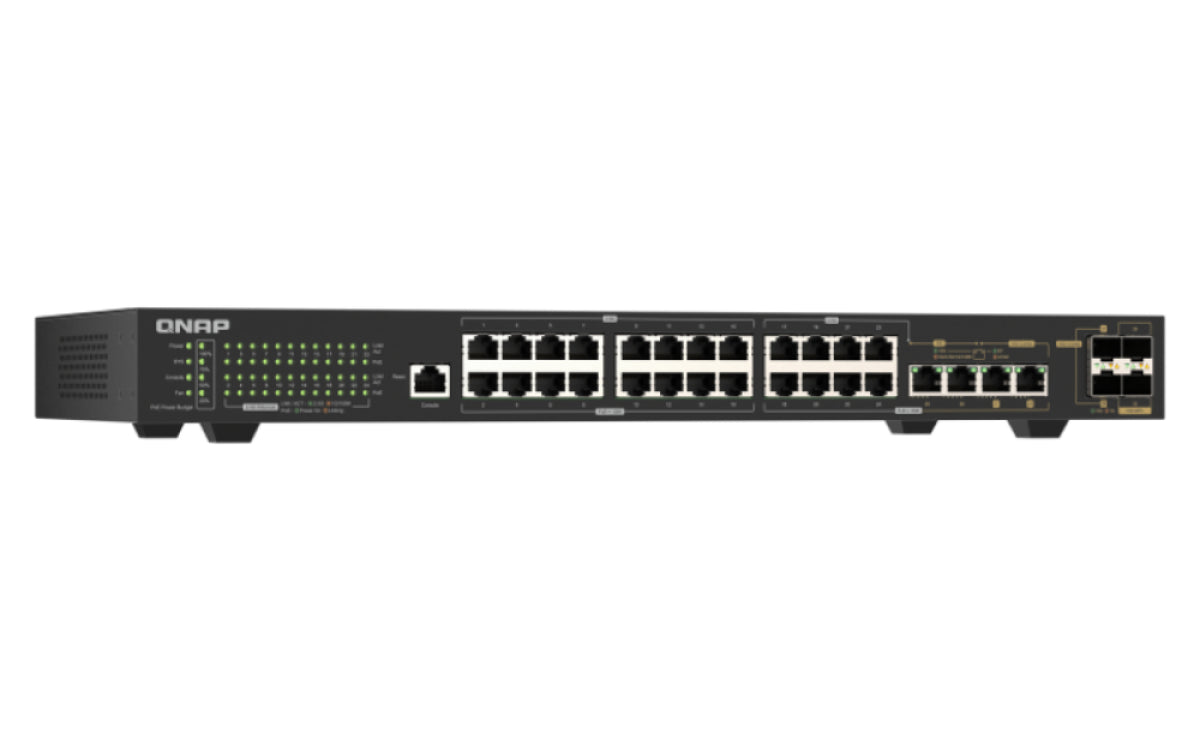 QSW-M2130P-2C2S26T Mgmt Switch 24x 2.5Gb
