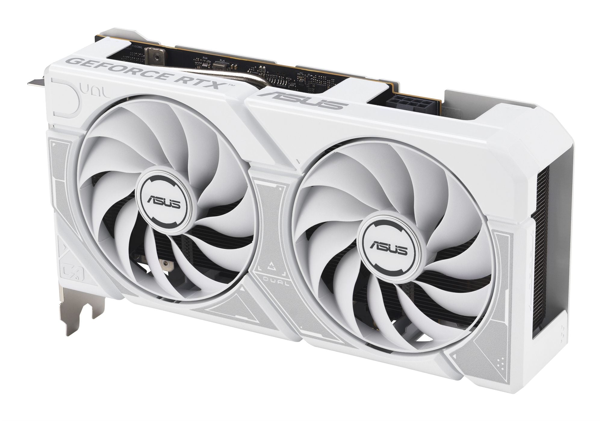 ASUS DUAL RTX 5060 OC 8Go GDDR7 3xDP 1xHDMI WHITE