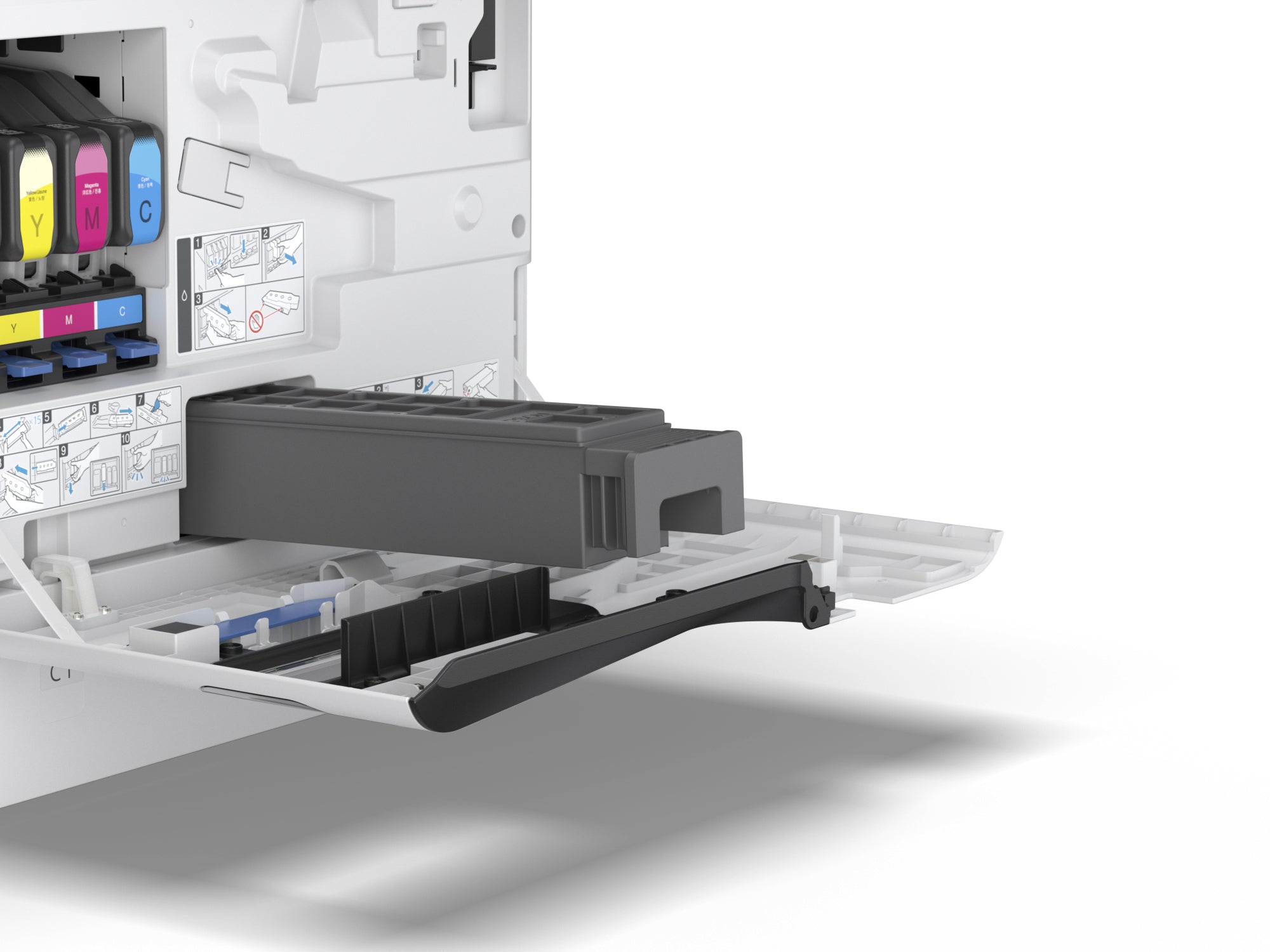 Epson WorkForce Enterprise AM-C400 - appareil d'impression tout-en-un - impression, numérisation, copie, fax 600 x 1200 DPI A4 DUPLEX DADF 40ppm Wi-Fi AirPrint