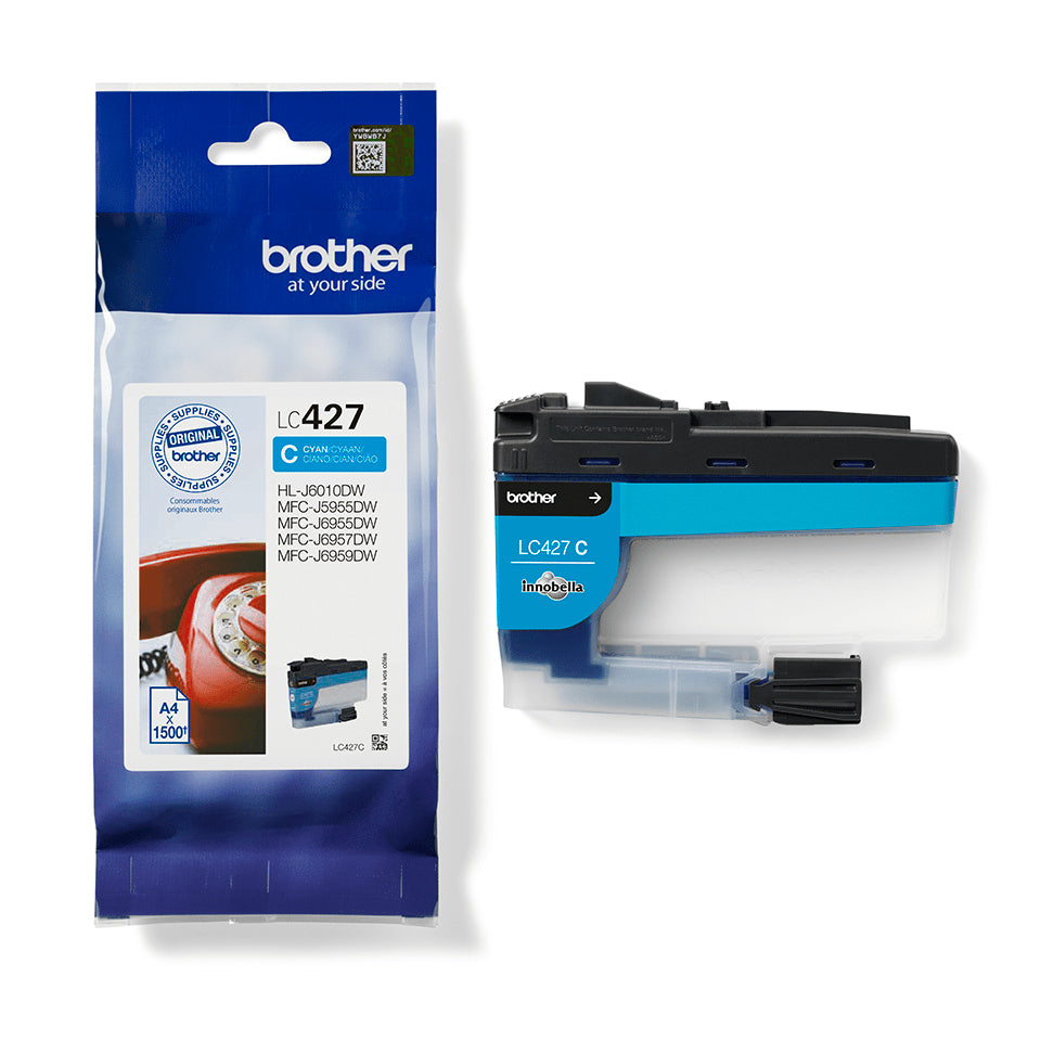 BROTHER Cyan Ink Cartridge - 1500 Pages