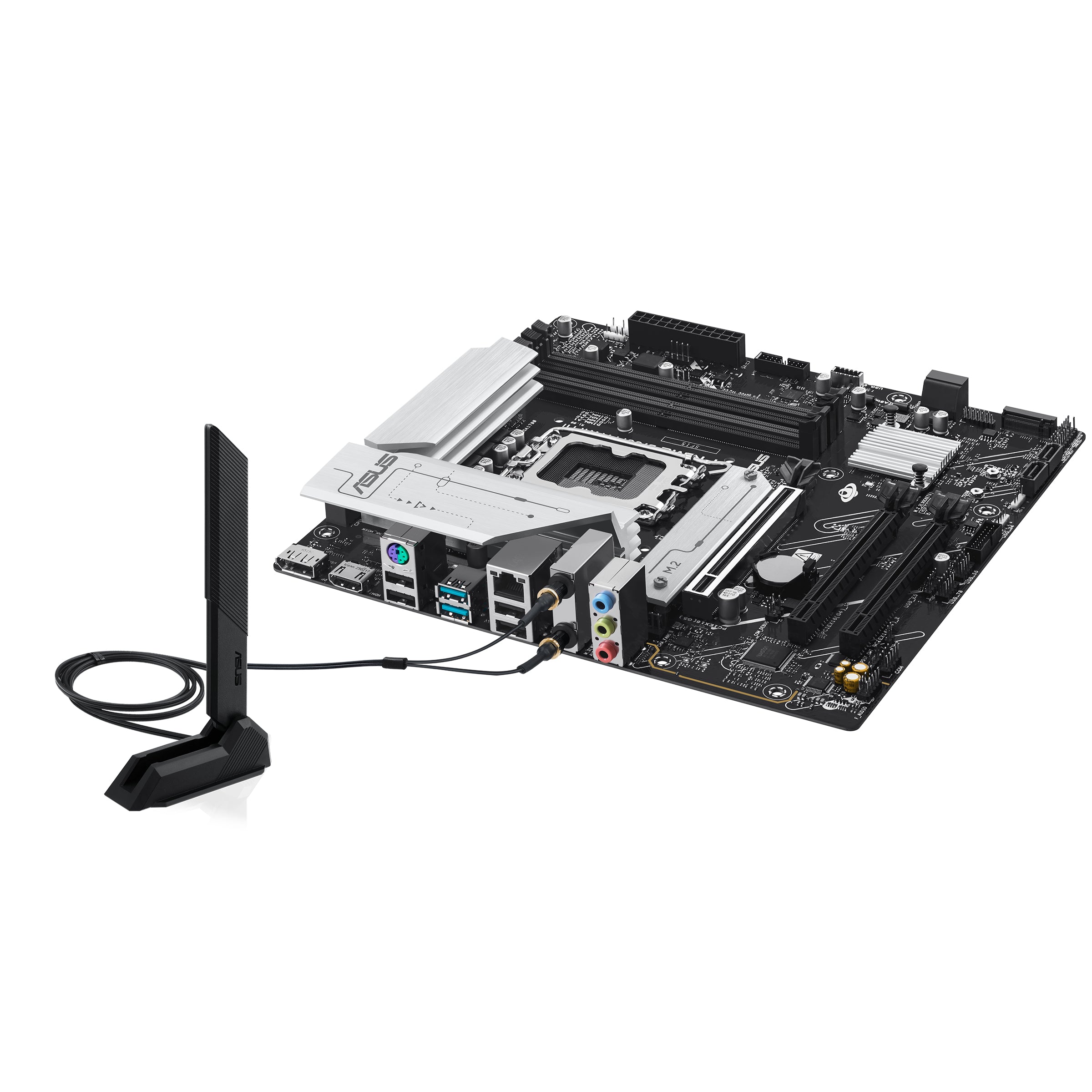 ASUS PRIME B760M-A WIFI II LGA 1700 mATX motherboard DDR5 1xHDMI 1xDP 2xM.2 4xSATA