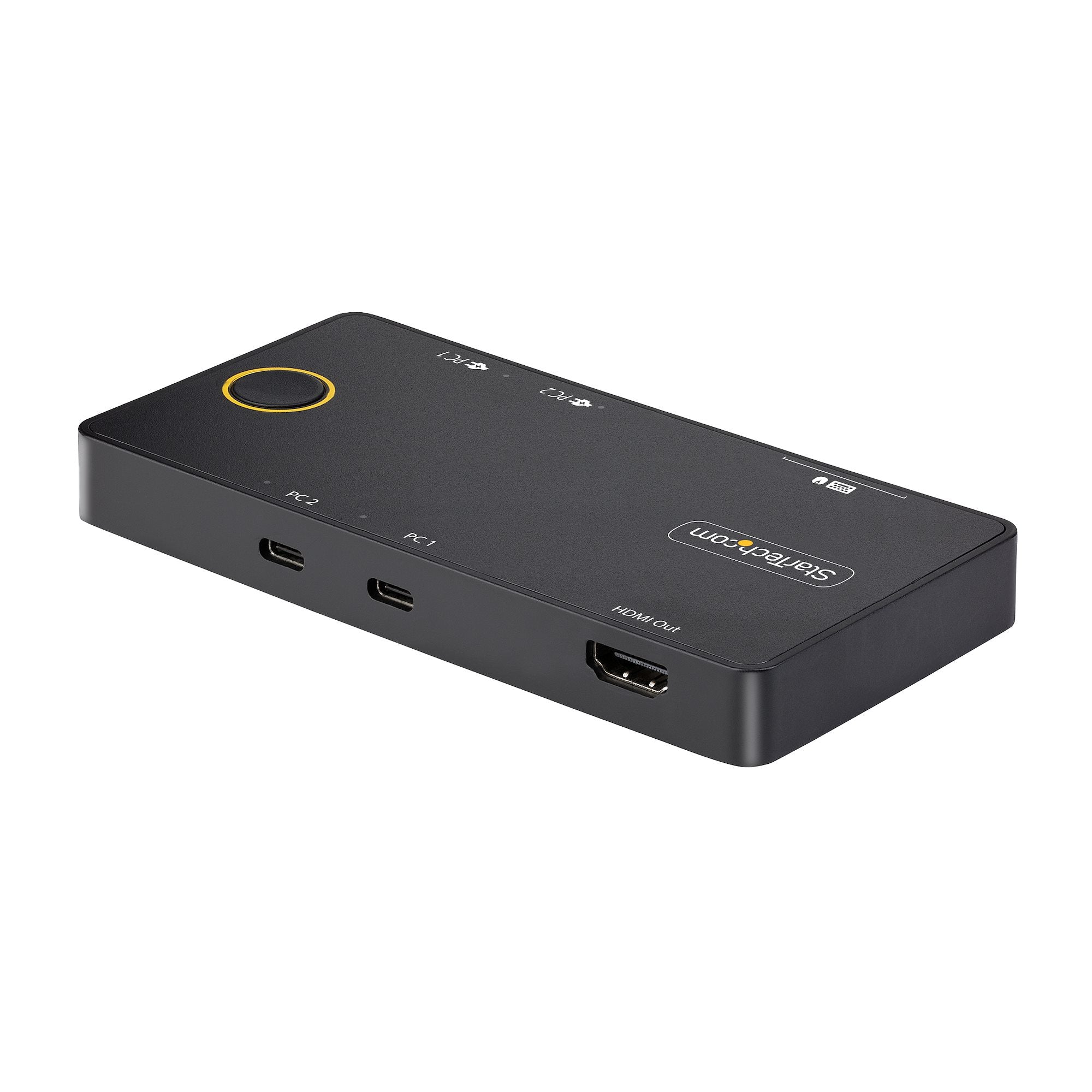 2-Port USB-C KVM Switch PD Pass-through