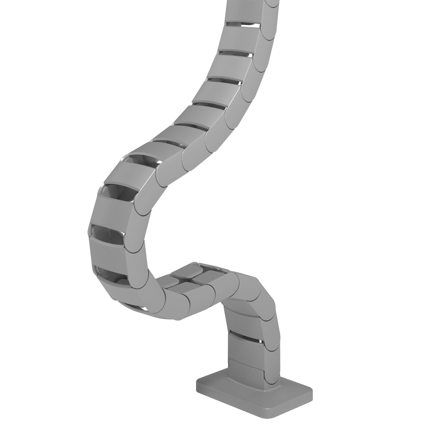 DATAFLEX 34452 GUIDE-CABLES A ANNEAUX ARGENT 82 cm