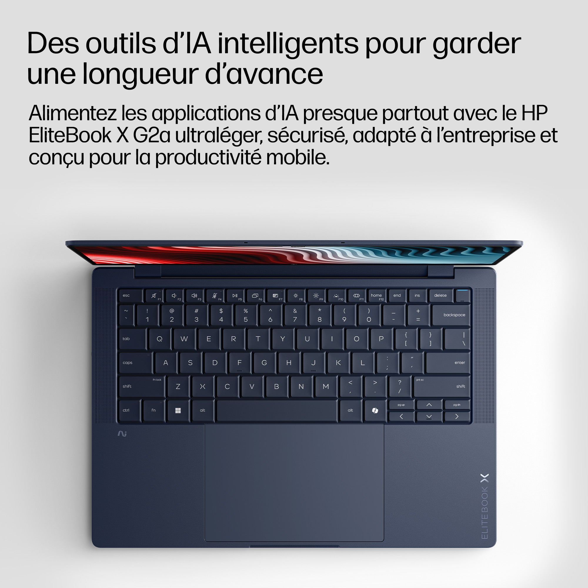 HP EliteBook X G2a AI AMD Ryzen AI 5 435 14p WUXGA 16Go LPDDR5X 512Go SSD be+BT 3C Batt FPS UMA W11P 1yr Wrty