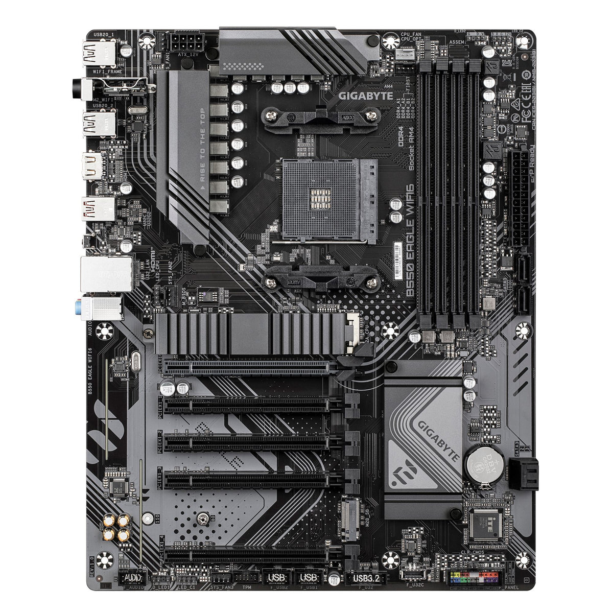 GIGABYTE B550 EAGLE WIFI6 carte mere AMD B550 Emplacement AM4 ATX