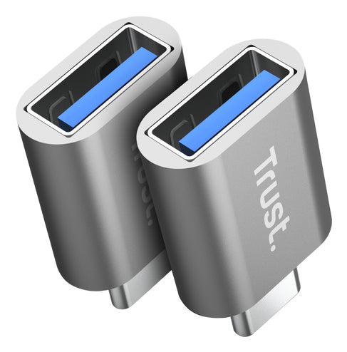 TRUST Pack de 2 adaptateurs USB-C vers USB-A