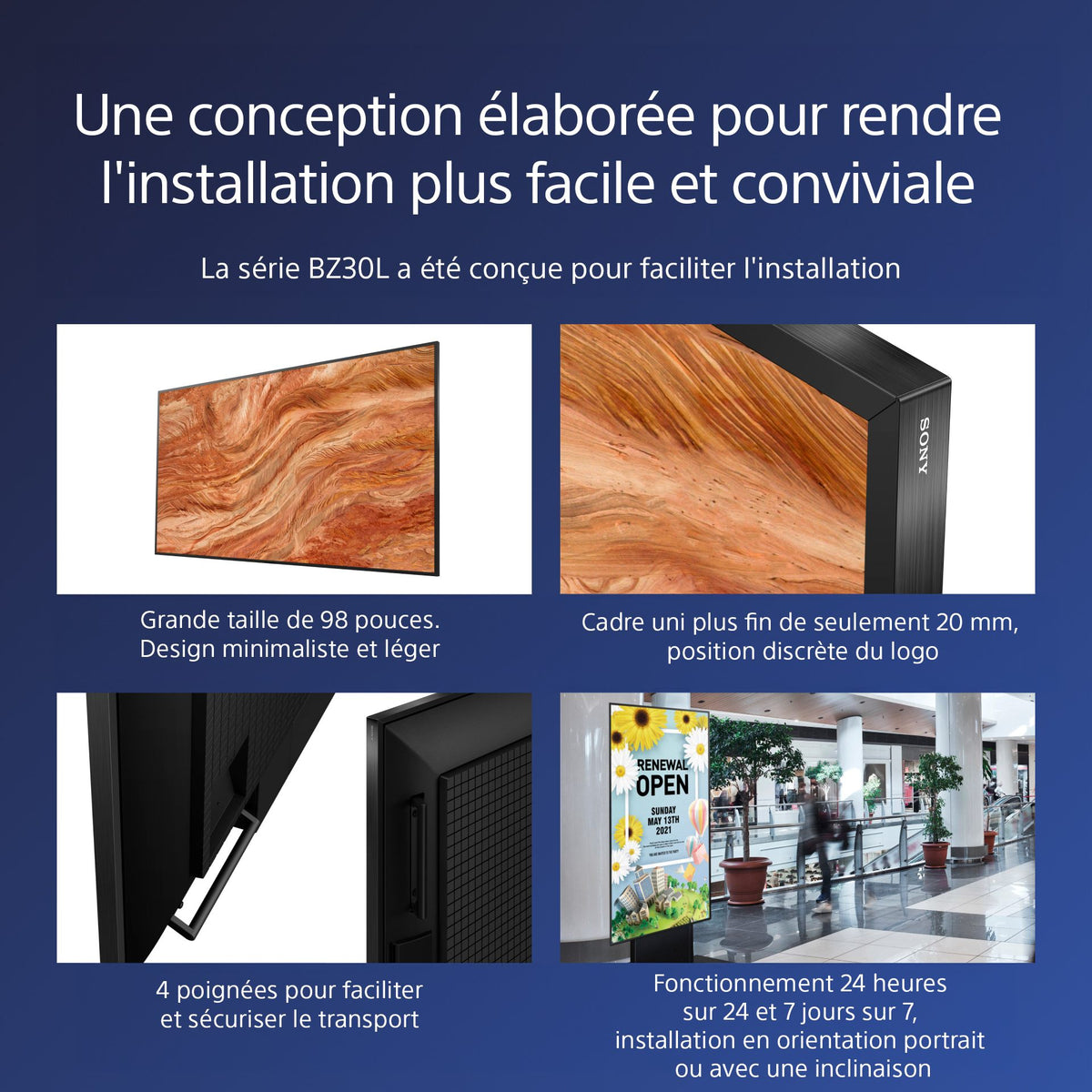 Sony 98" Professional BRAVIA LCD 440nit