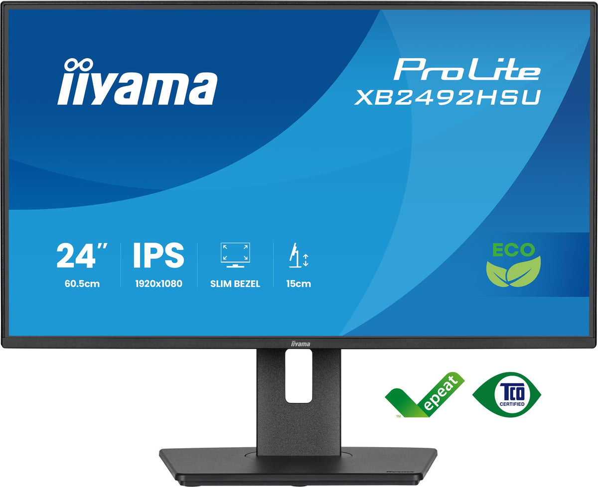 24" IPS 4-side slim bezel Green Choice E