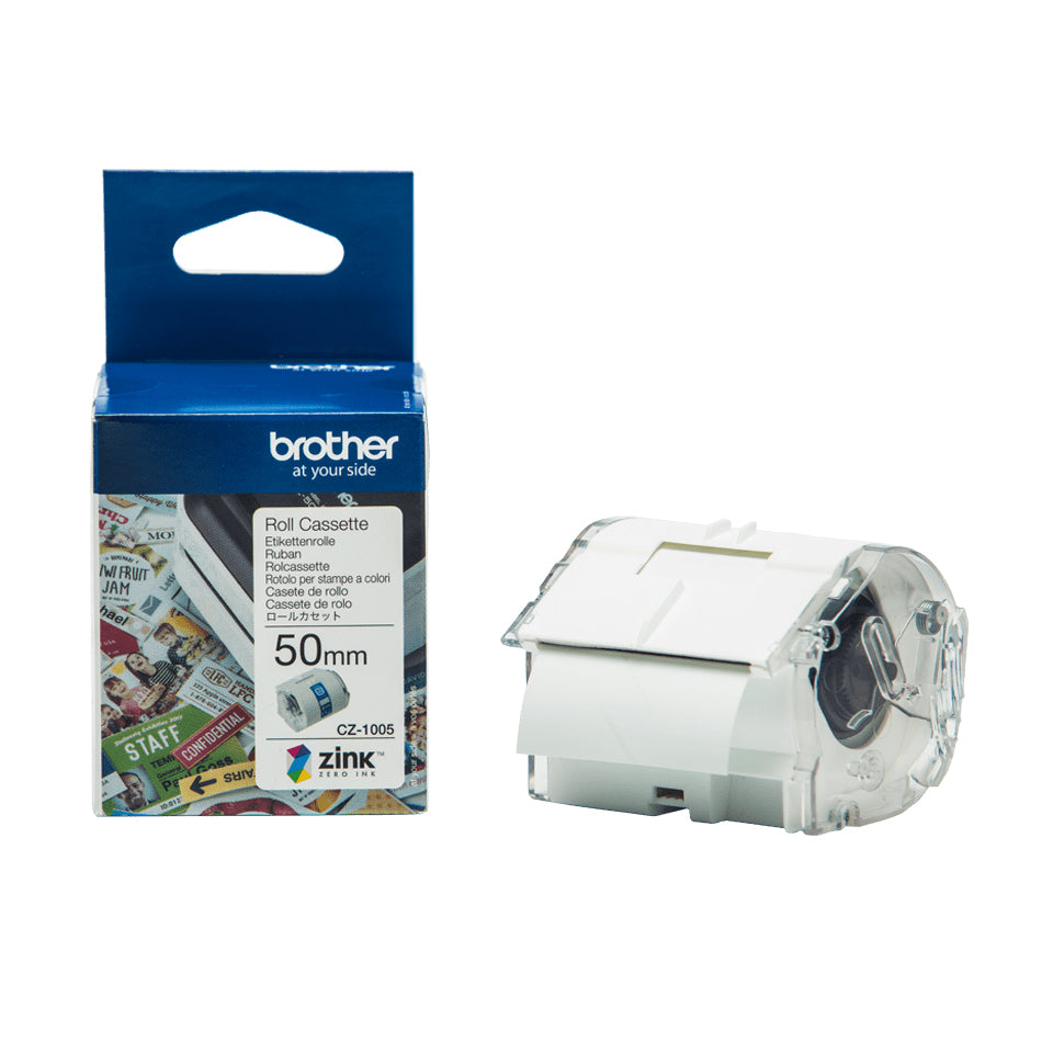 BROTHER CZ-1005 Ruban 50 mm de largeur pour VC-500W