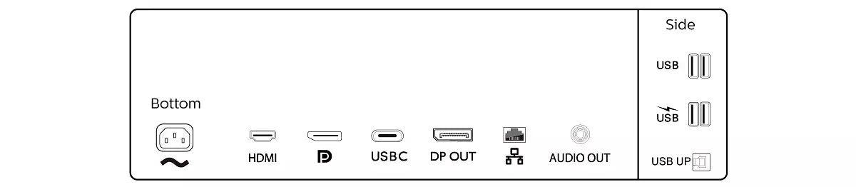 PHILIPS 346P1CRH/00 UWQHD, Curved, 34p, VA, Webcam, 100Hz, 4ms, Adaptive Sync, Docking USB-C, USB-C Port, DP, HDMI, Height adj. HP