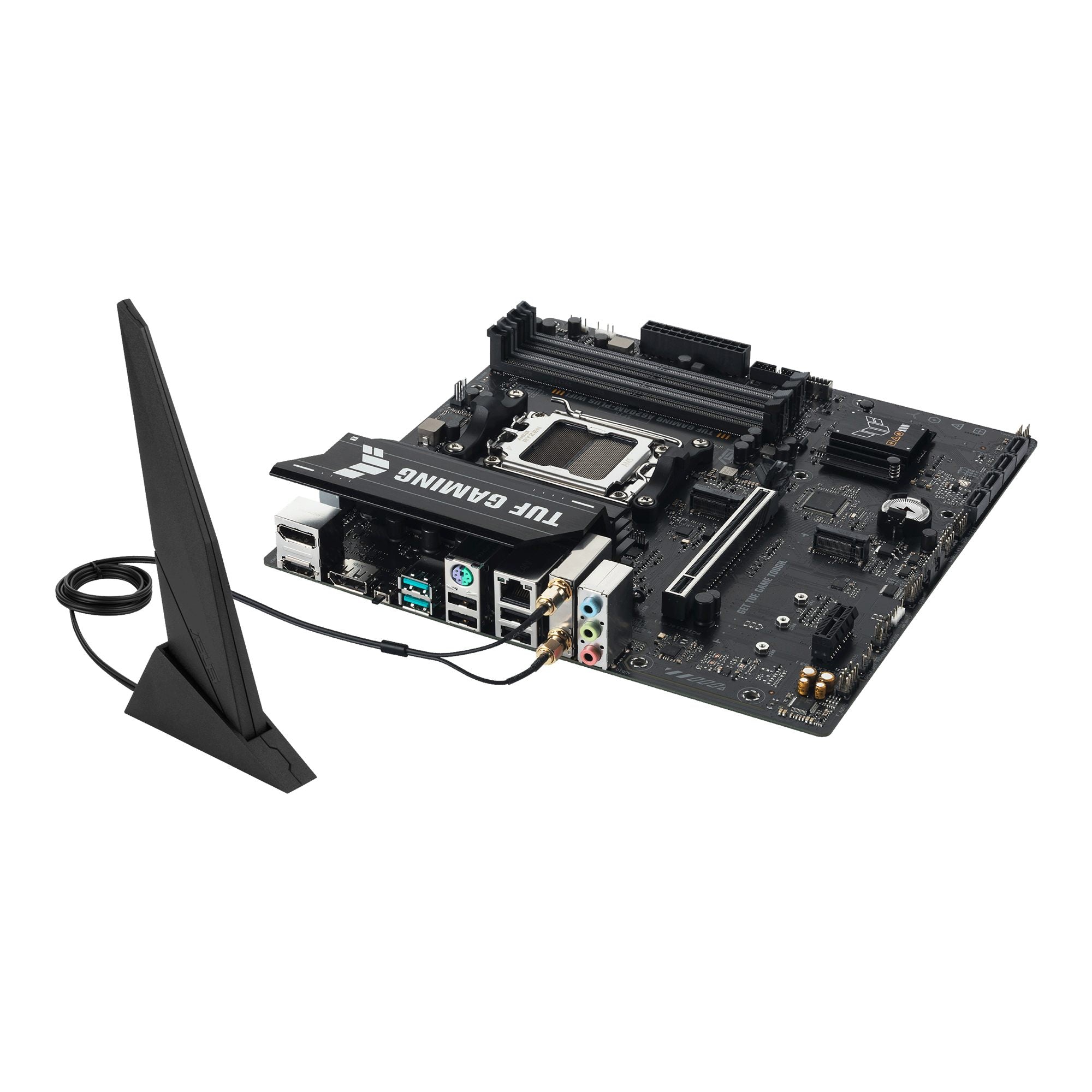 ASUS AMD A620A micro-ATX motherboard 4xDDR5 1xHDMI 2.1 2xDP 1.4 2xM.2 4xSATA