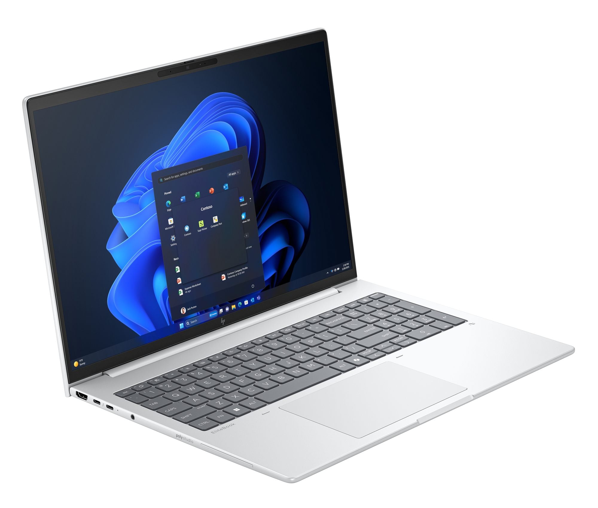 HP EliteBook 8 G1i IA Nouvelle génération Intel Core Ultra 7 256V 16p WUXGA 16Go LPDDR5X 512Go SSD be+BT 3C Batt FPS UMA W11P 3/3/0