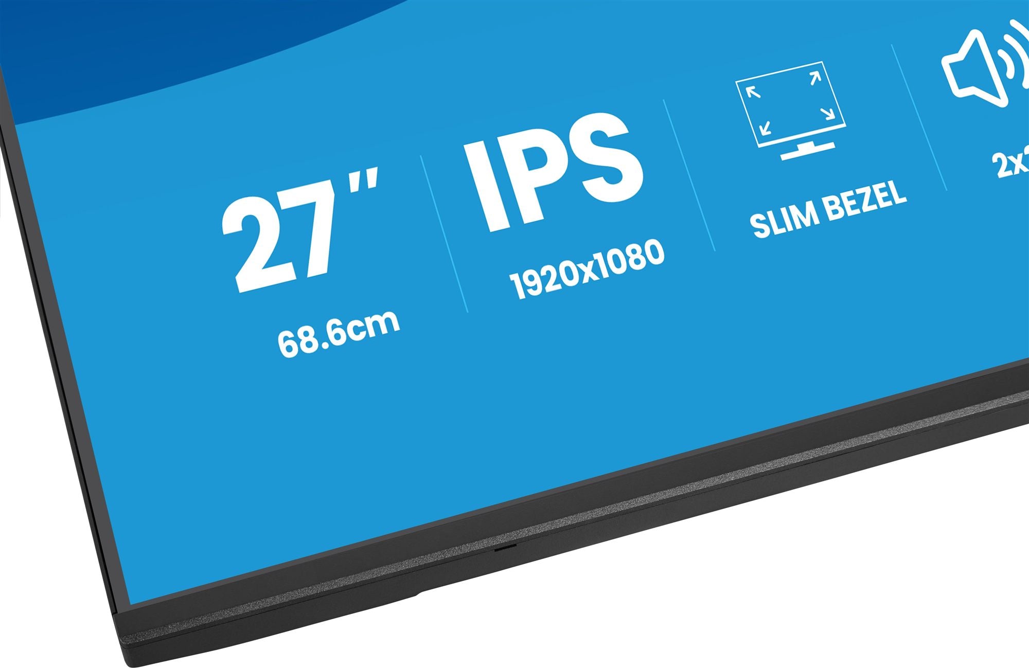 iiyama X2797HSU-B1 27" IPS LCD with 4-si