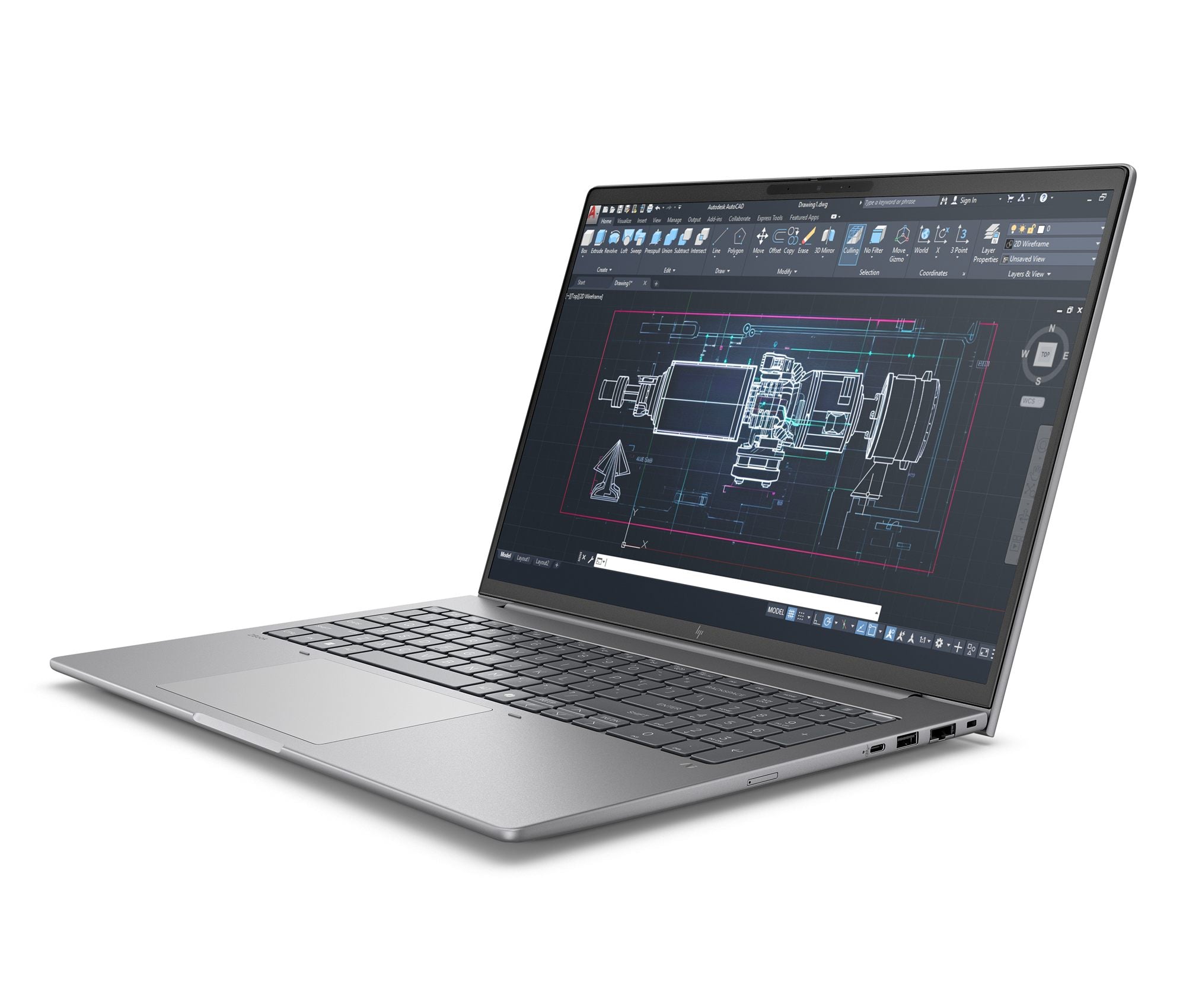 HP ZBook 8 G1i Intel Core Ultra 7 255H 16p WUXGA 32Go 1To Intel Arc 140T W11P 3/3/3