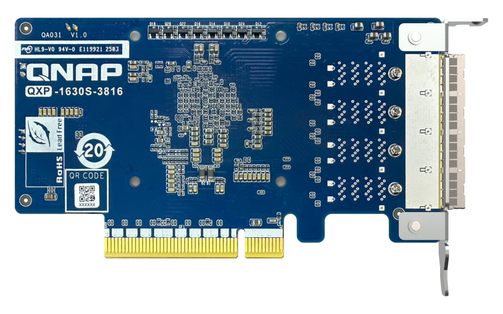 4-port miniSAS HD host bus Adpt Broadcom
