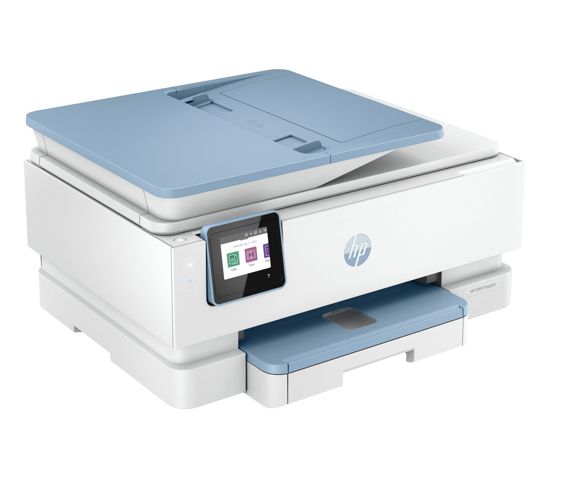 HP ENVY Inspire 7921e All-in-One MFP colour inkjet 216x297mm A4 13ppm Copy 15ppm Print 125sheets USB Wi-Fi Bluetooth surf blue