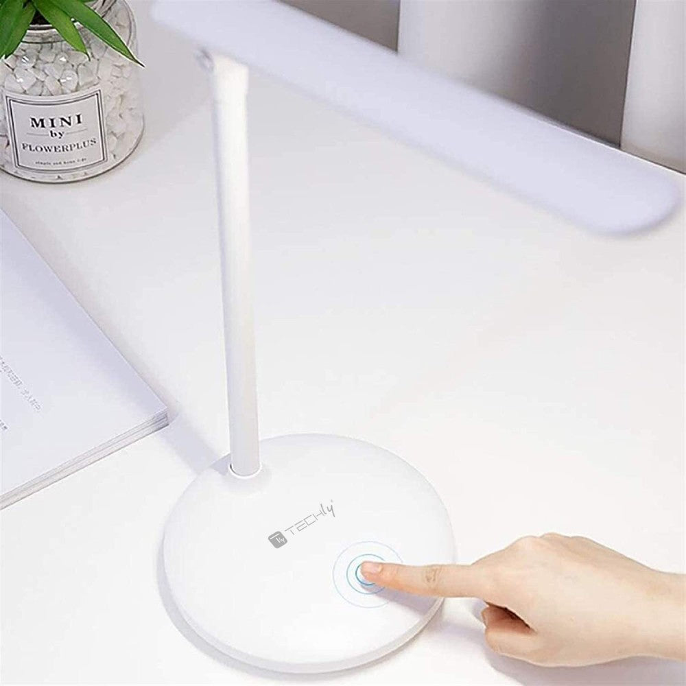 Techly I-LAMP-DSK9 Lampe de bureau LED avec batterie