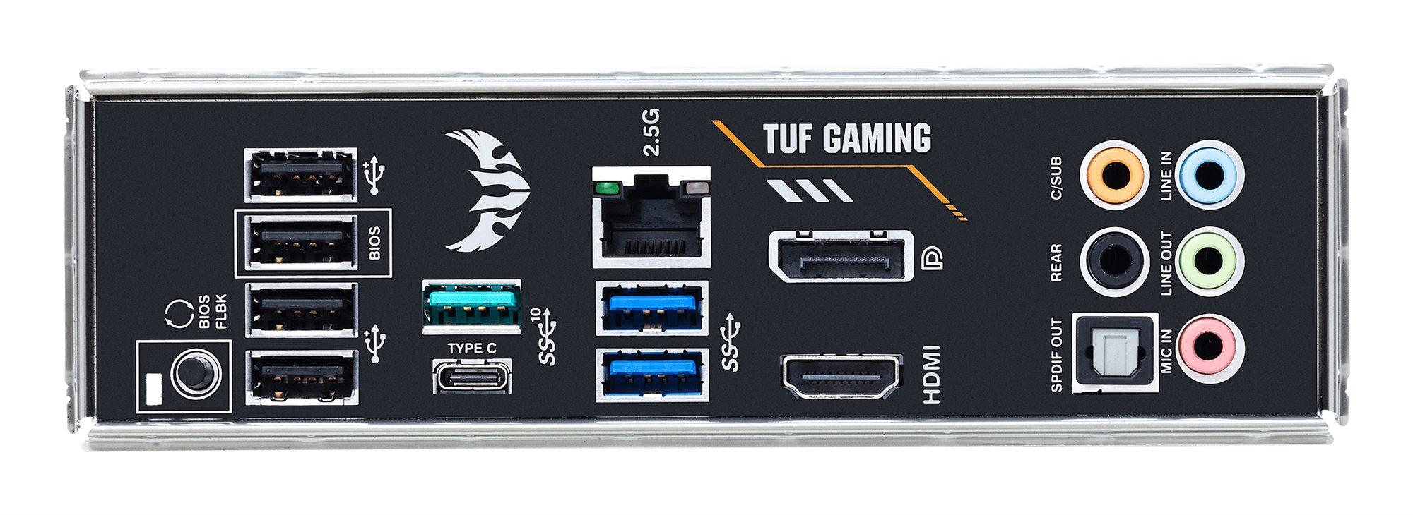 ASUS TUF GAMING B550-PRO AM4 PCIe 4.0 dual M.2 x16 SATA 6Gbps 2.5Gb Ethernet HDMI DisplayPort