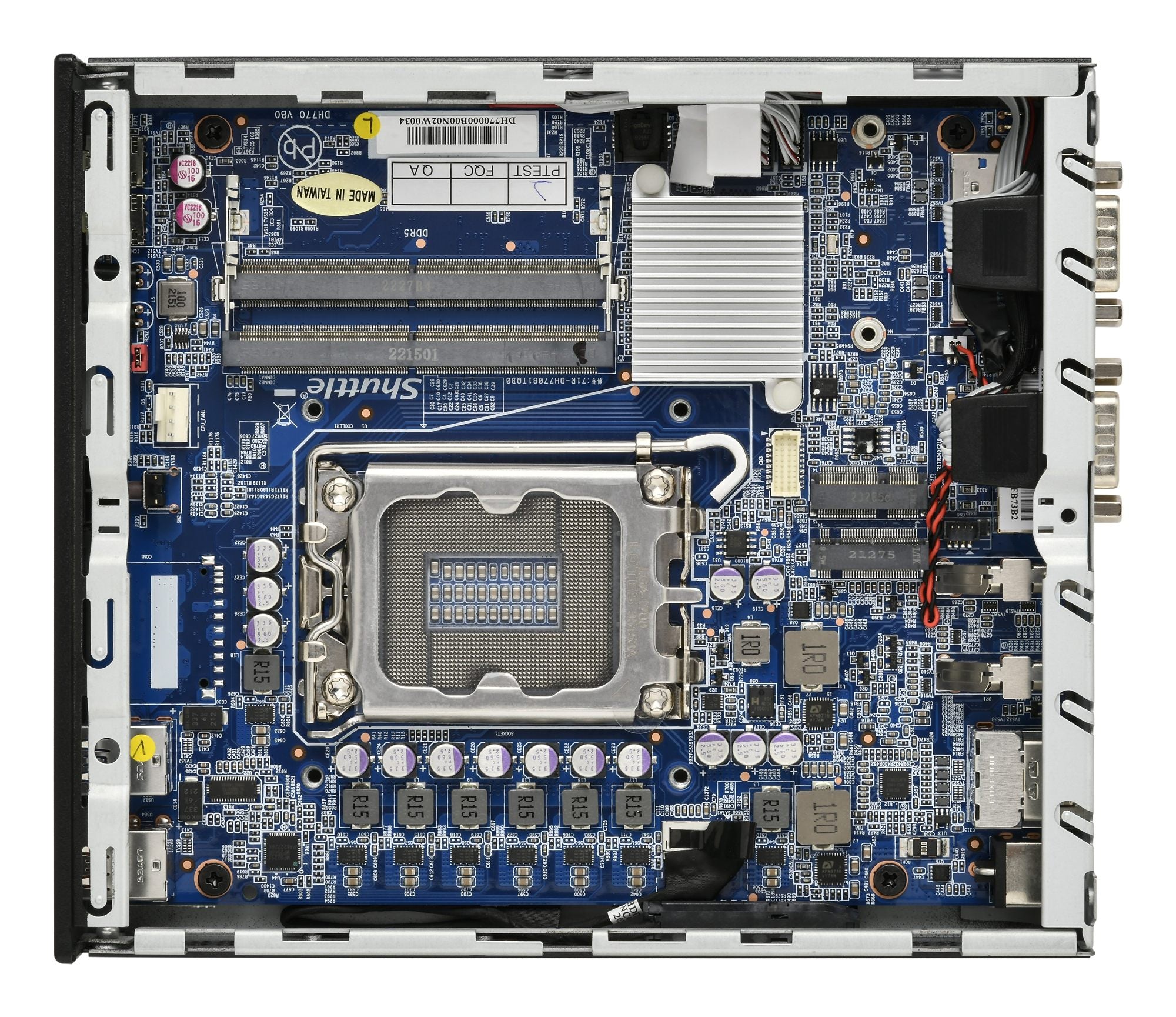 Slim-PC/Sock1700/IntelH770/DDR5/LAN2.5G/