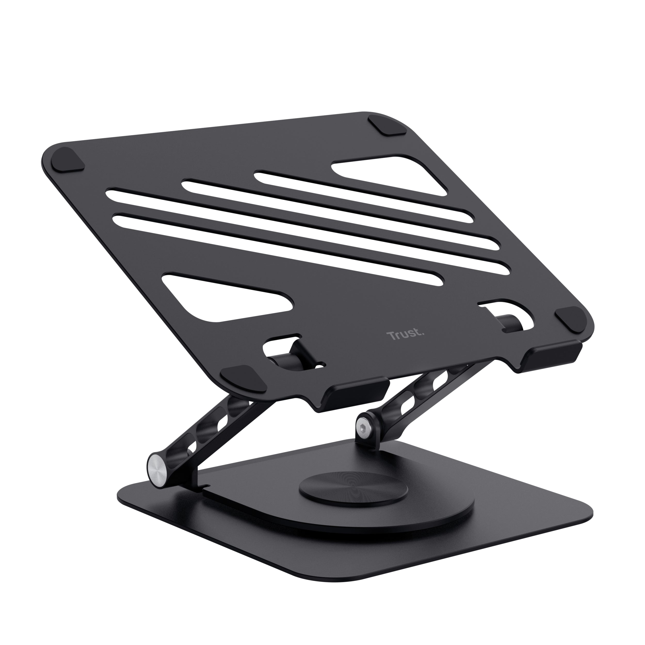 TRUST Support métallique ZEFF pliable et orientable pour ordinateur portable