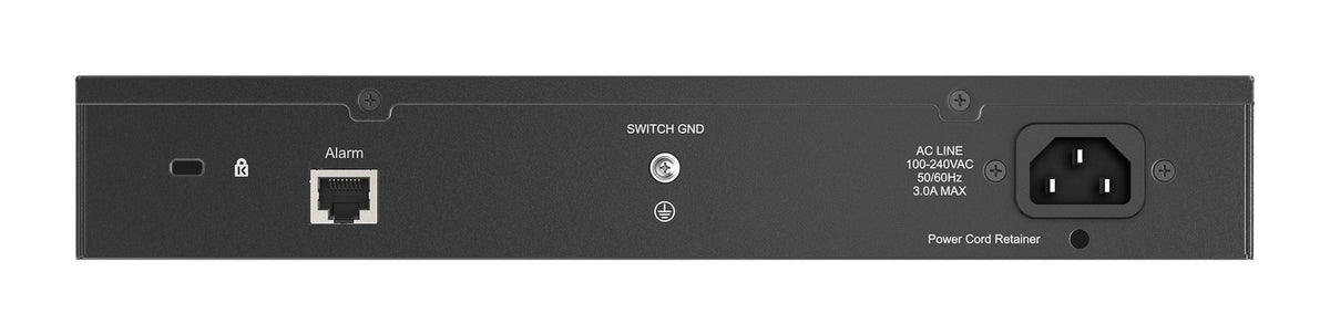 D-LINK 8 PoE++ Gigabit Ports Switch + 2 Gigabit SFP ports Gigabit Fiber Uplink Ports PoE 802.3bt 90W Alarm Port DIP Switch