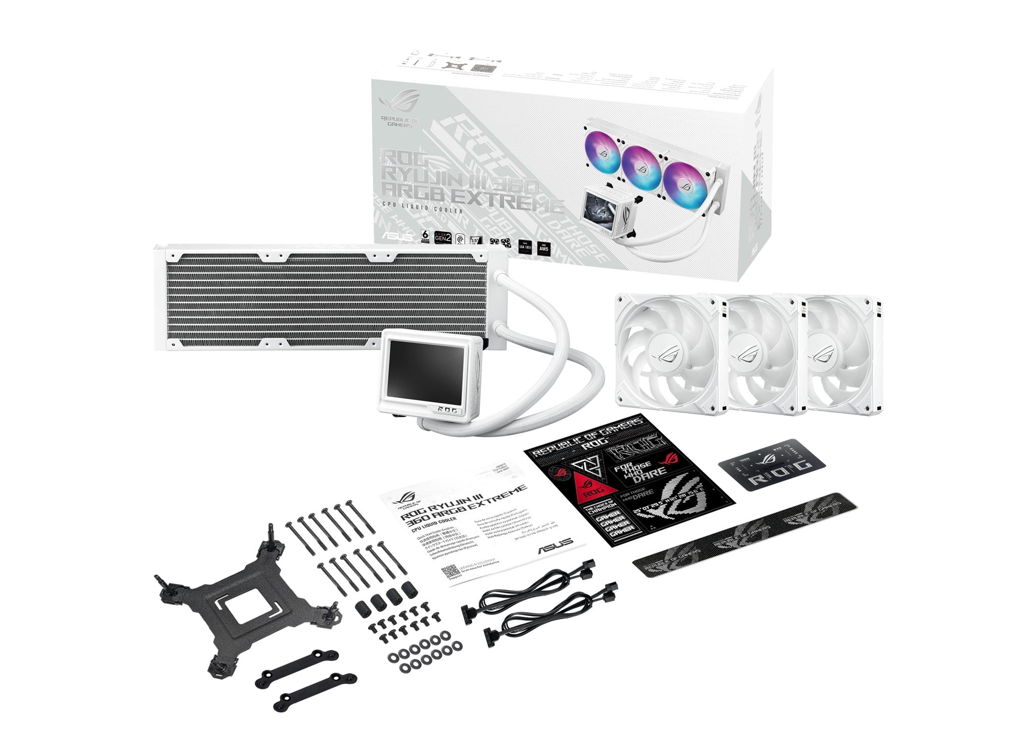 ASUS ROG RYUJIN III 360 ARGB EXTREME WHT