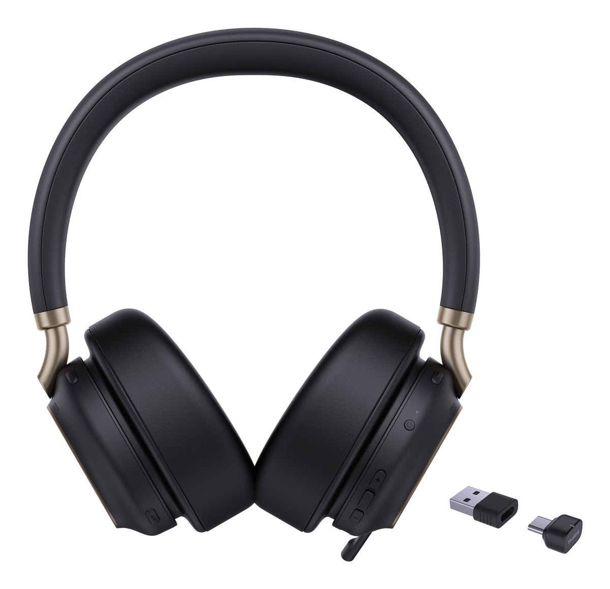 Yealink BH76 Plus UC USB-C/A Sans fil Arceau Appels/Musique USB Type-C / USB Type-A Bluetooth