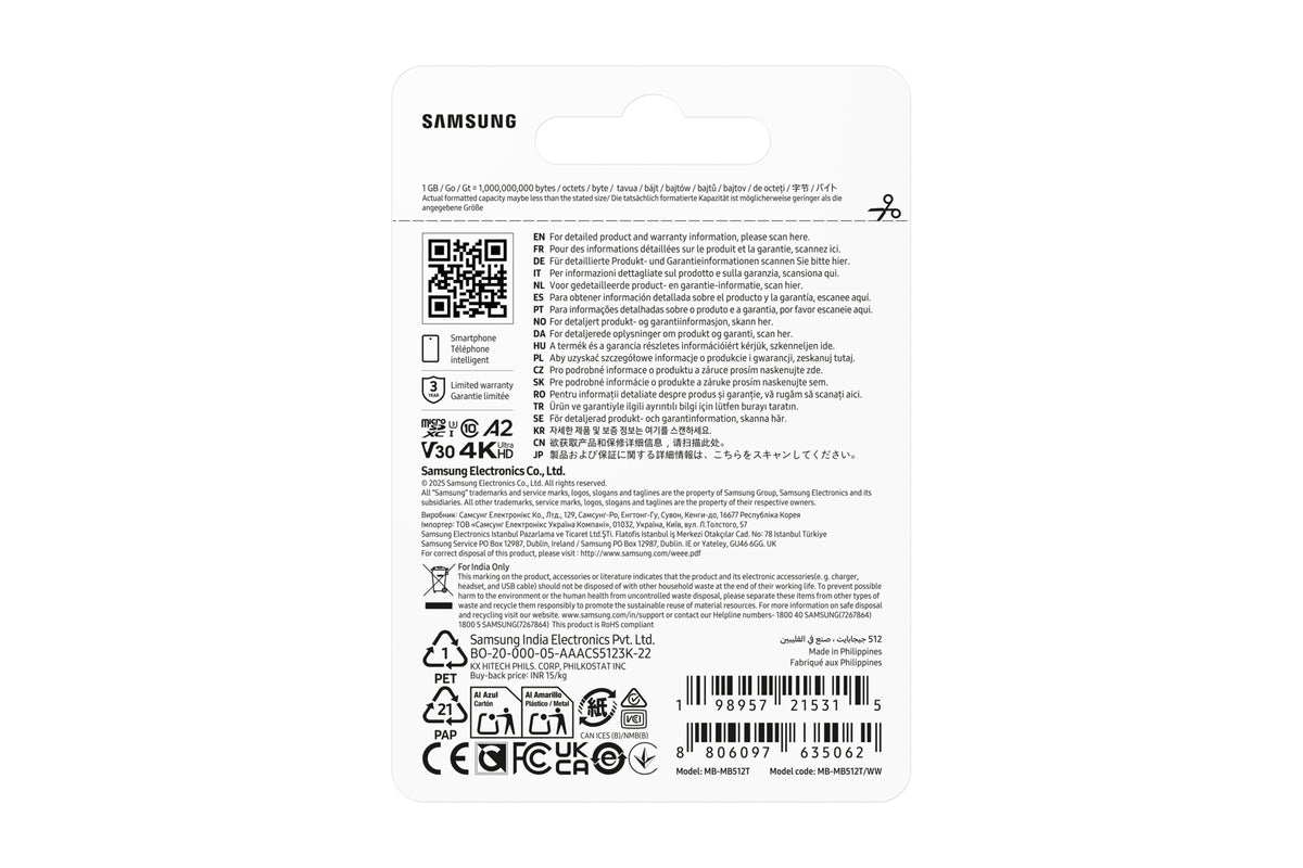 Micro SD T7 512GB