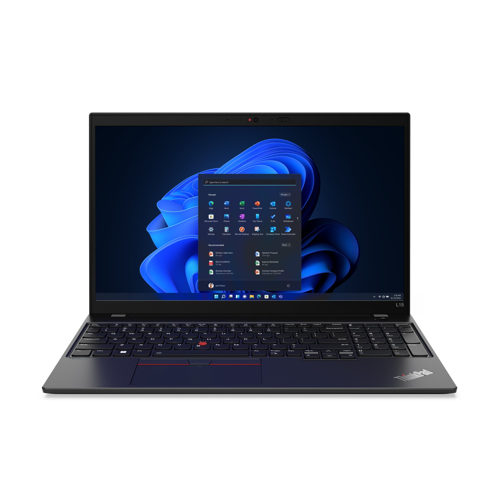 LENOVO ThinkPad L15 G3 Intel Core i5-1245U 15.6p FHD 16Go 512Go SSD M.2 2242 Intel Iris Xe Graphics W10P/W11P3YR Premier NBD (P)