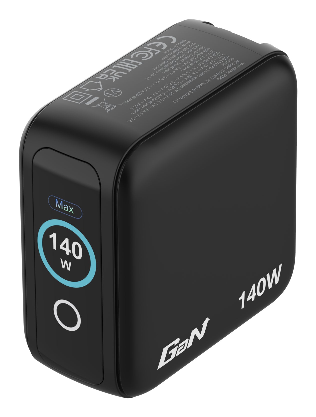 Mini GaN Charger 140W with Display