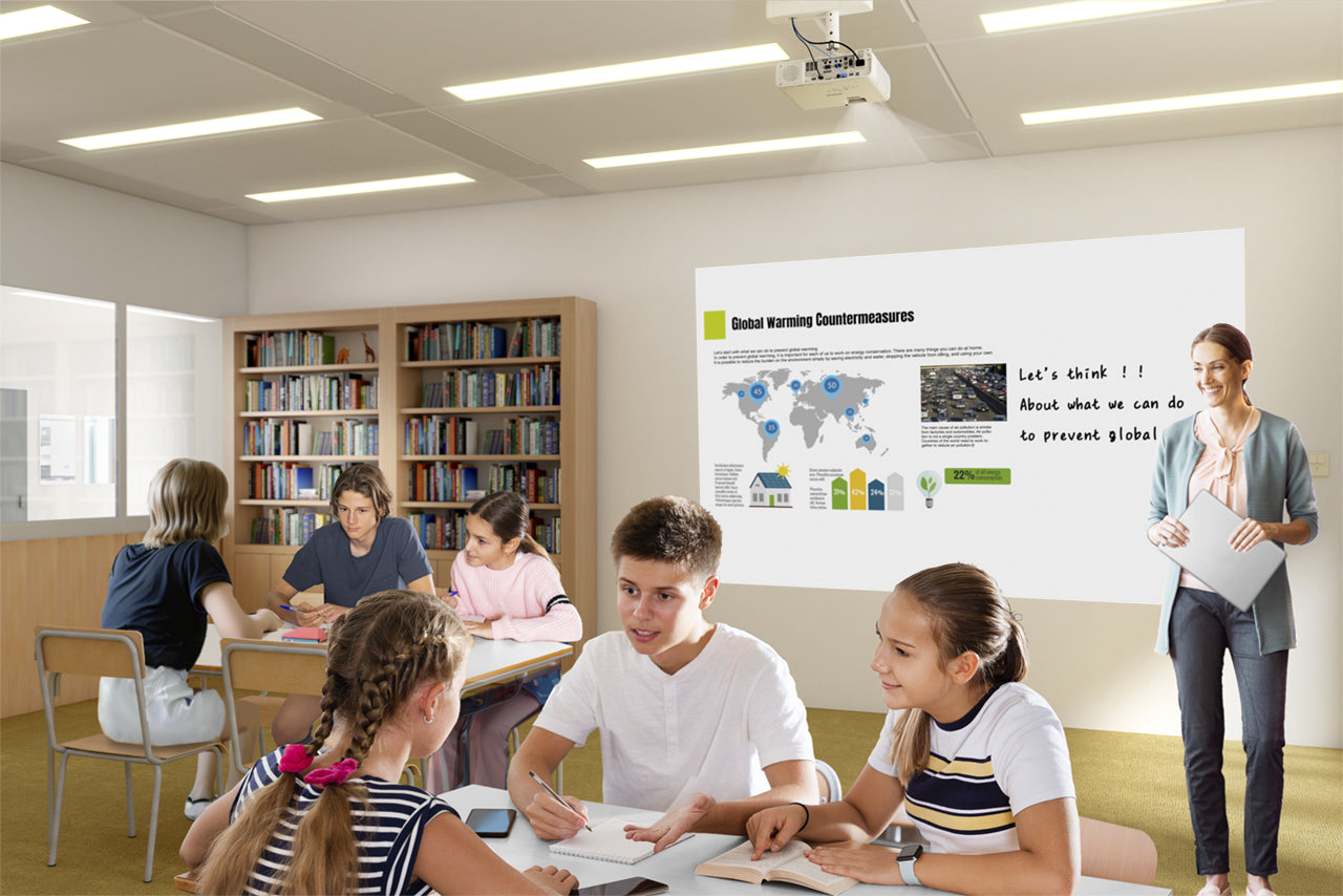 EPSON EB-L265F Projecteur laser 4600Lm Full HD 1.32 - 2.12:1 16:9 VGA HDMI x2 RJ45 Wi-Fi Miracast noir