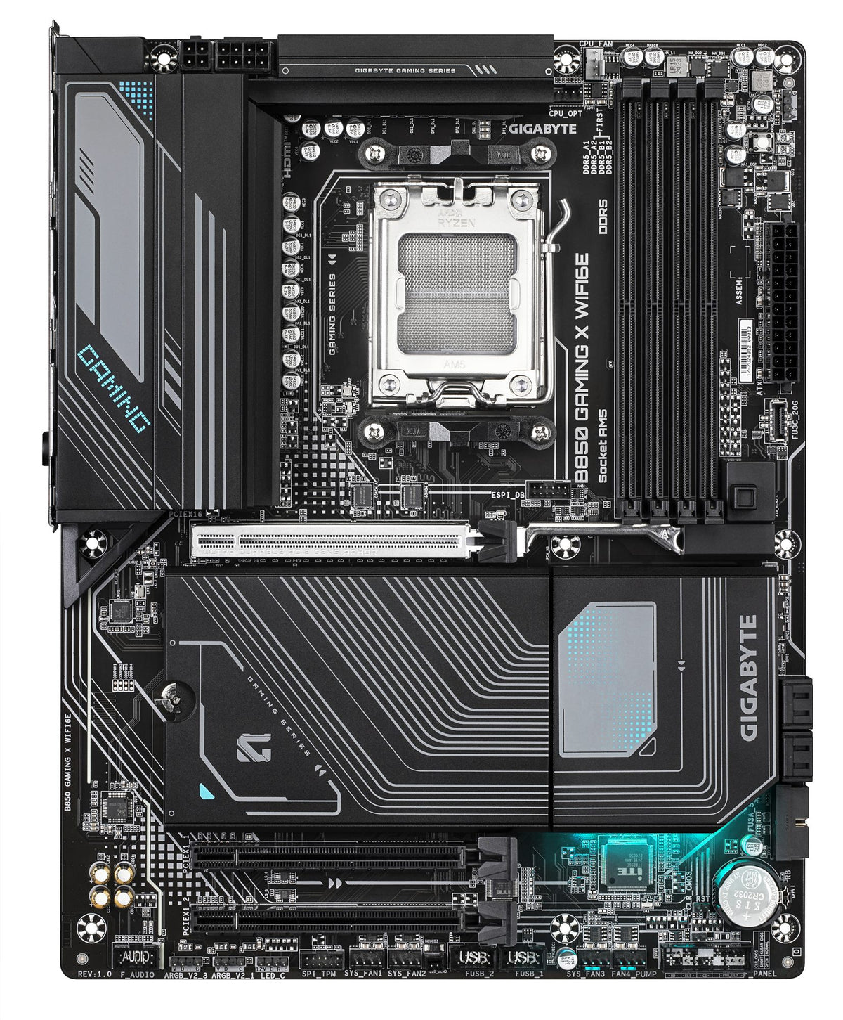 GIGABYTE B850 GAMING X WIFI6E carte mere AMD B850 Emplacement AM5 ATX