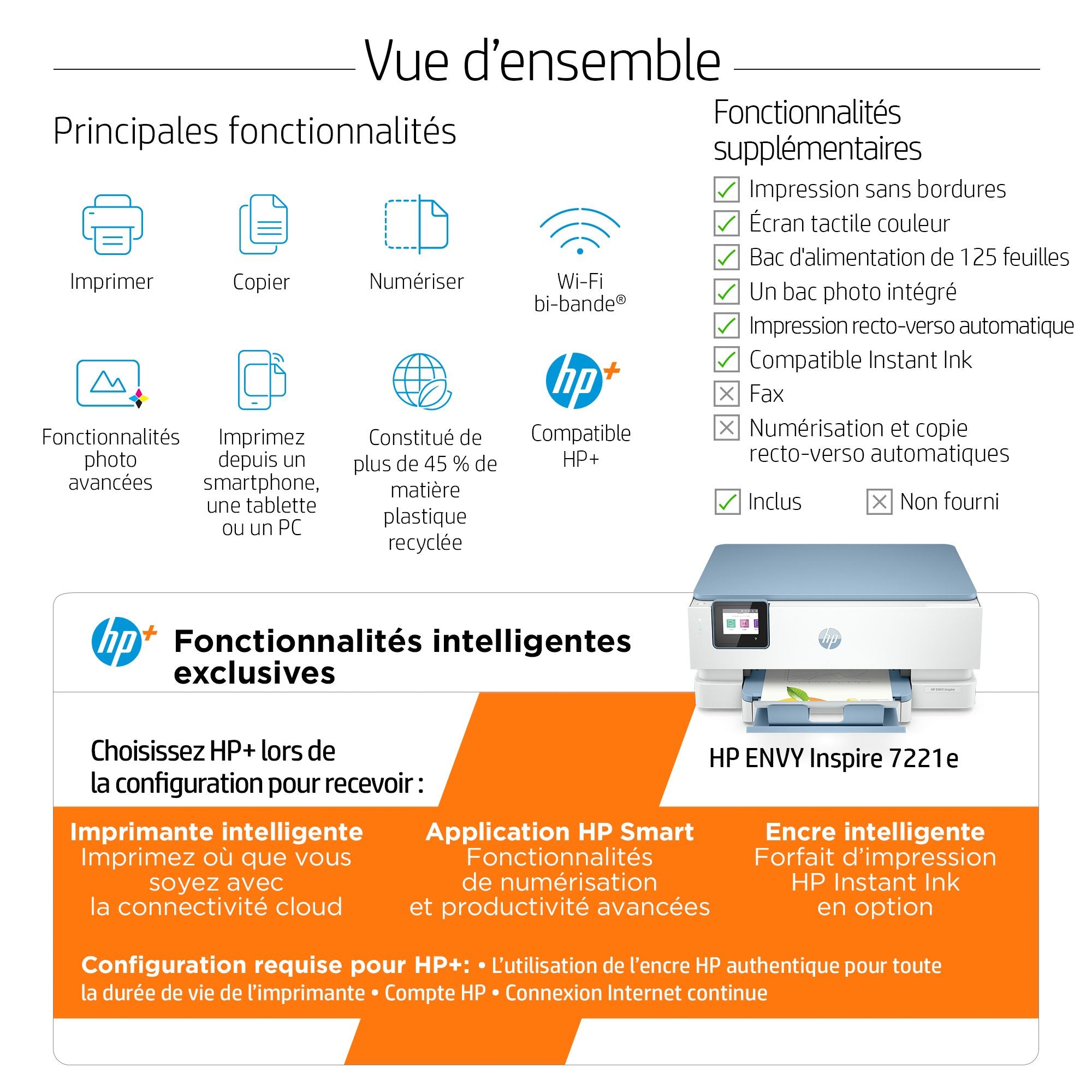HP ENVY Inspire 7221e All-in-One