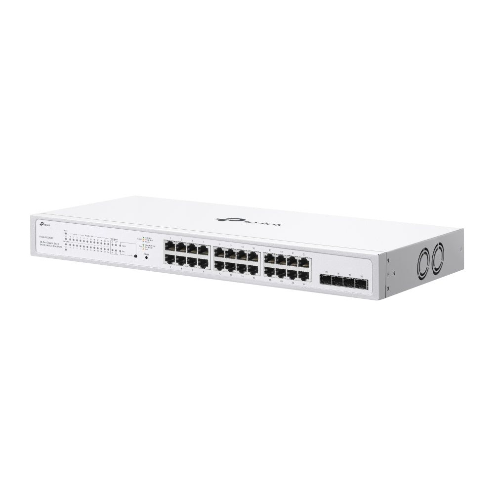TP-LINK 28-Port Gigabit Smart Switch with 24-Port PoE+