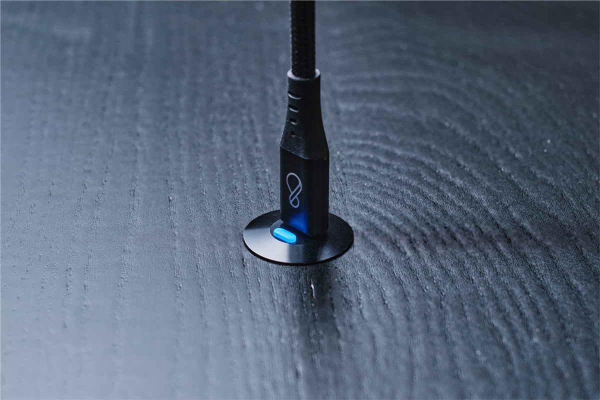 Ochno ALU-Socket RGB Button 1.0 m, 1x100 Black
