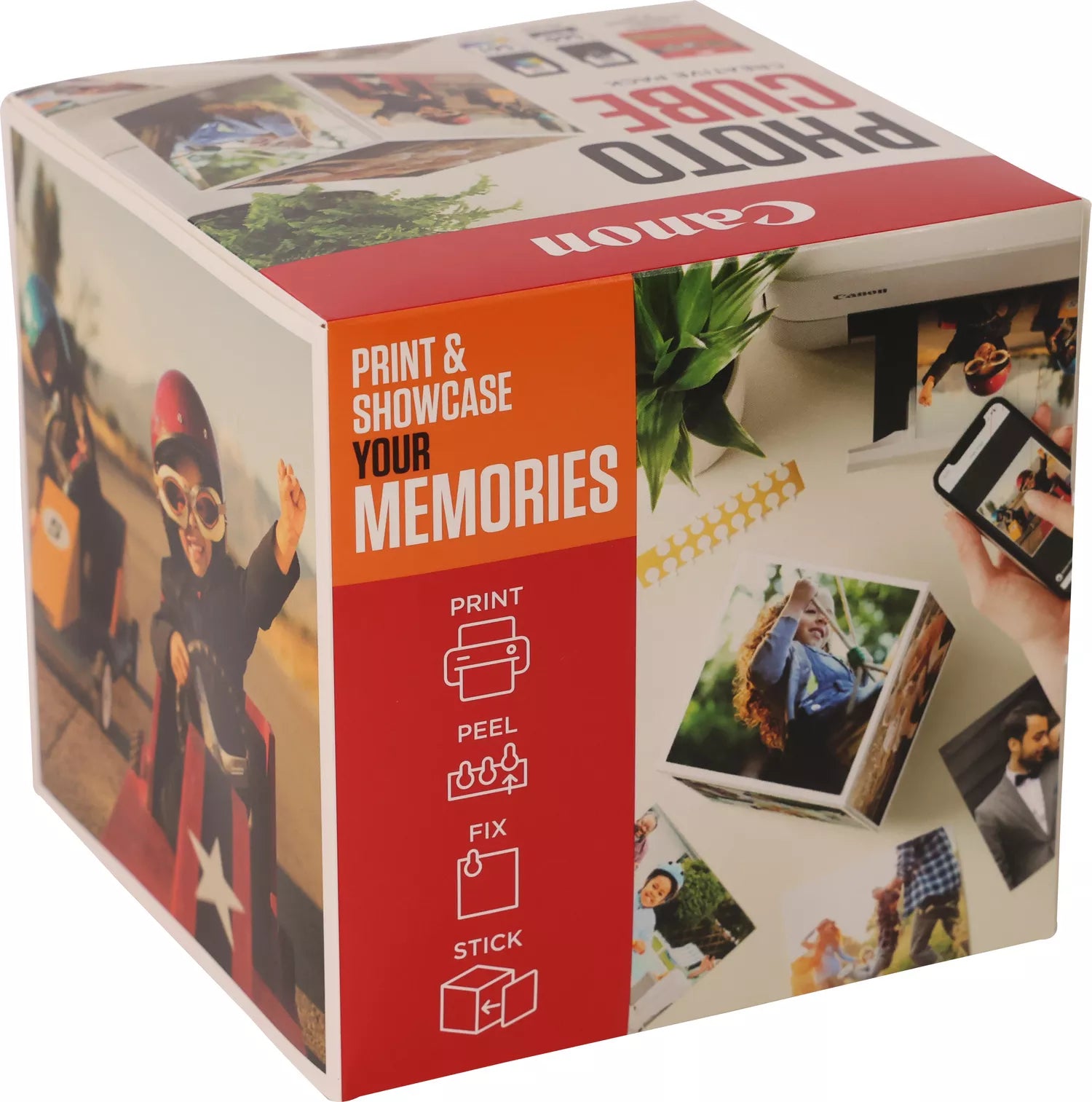 CANON PG-560/CL-561 Ink Cartridge Photo Cube Creative Pack White Orange