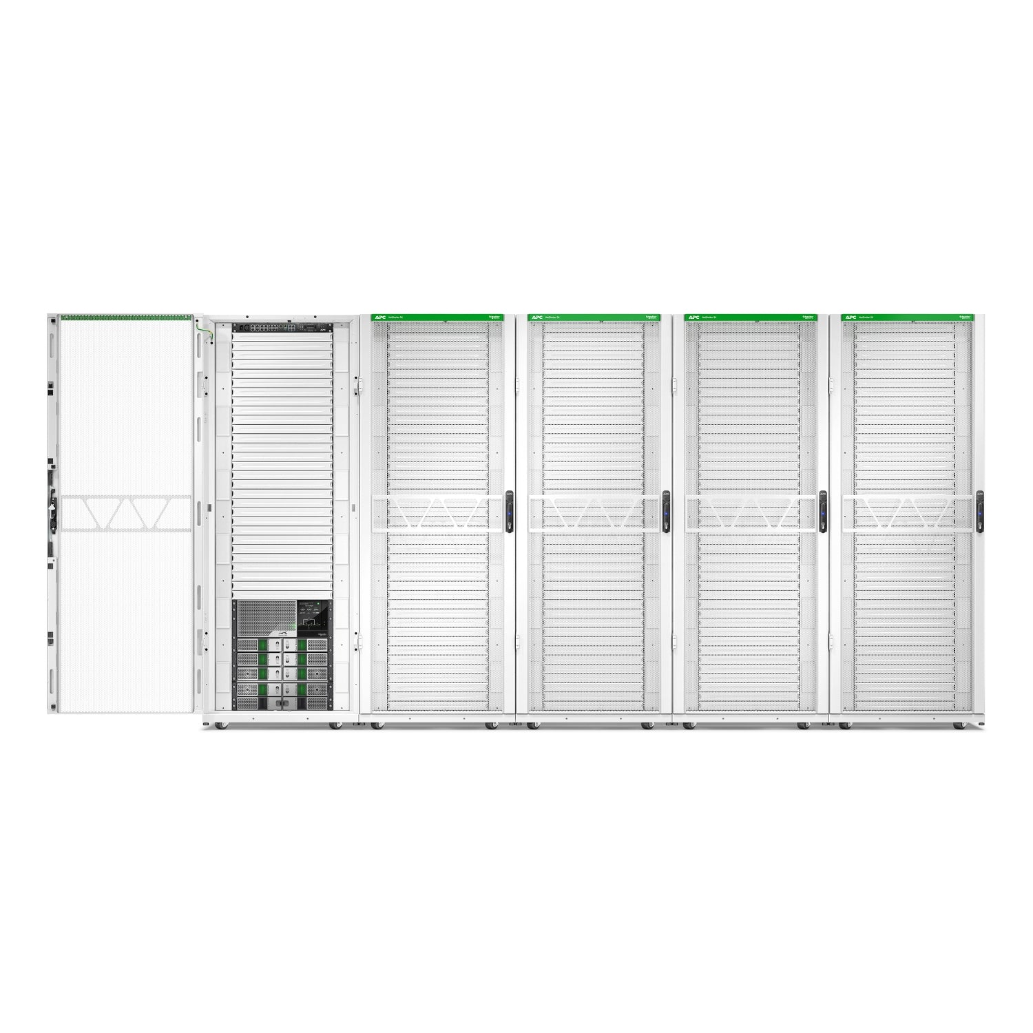 APC NetShelter SX Gen 2 Rack cabinet 1991H x 750W x 1200D mm with sides floor-standing white 42U 19 TAA Compliant