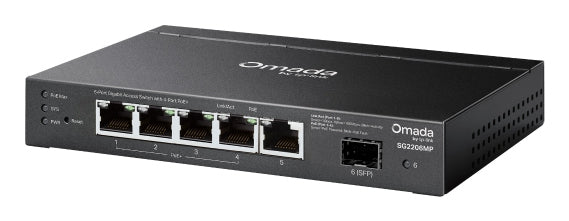 SG2206MPOmada Access 6-Port Gigabit Swi