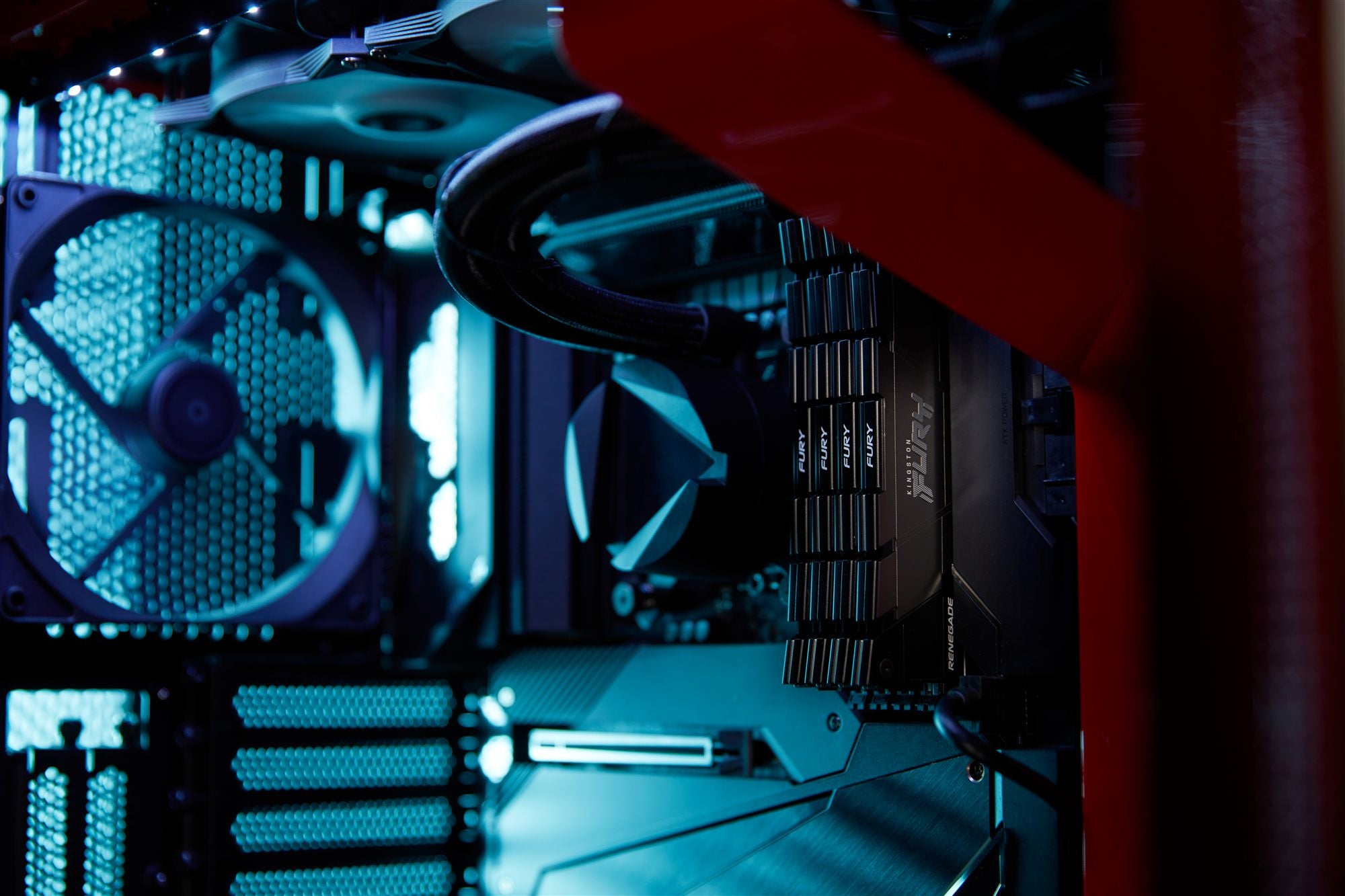 KINGSTON 32Go 3200MT/s DDR4 CL16 DIMM Kit of 2 1Gx8 FURY Renegade Black