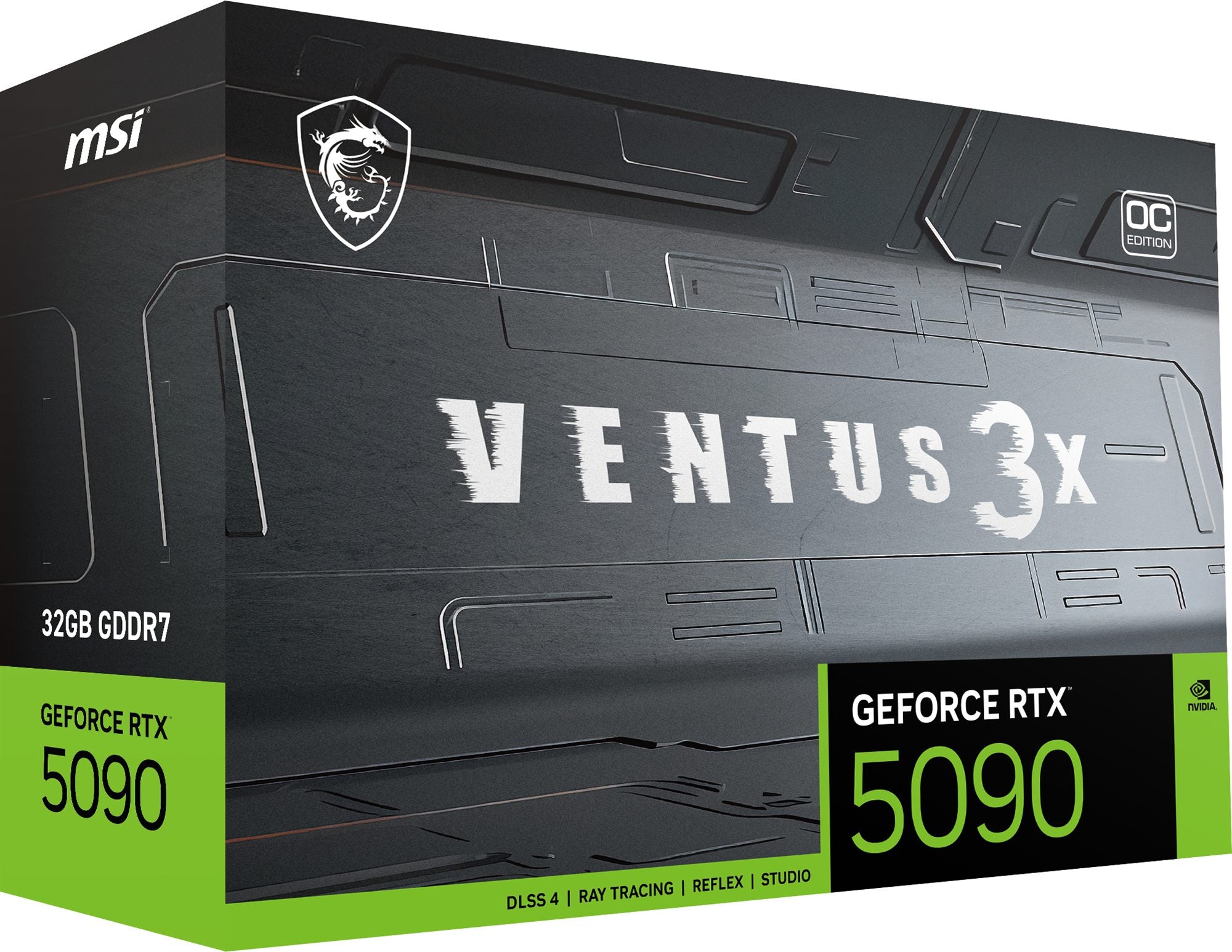 MSI GeForce RTX 5090 Ventus 3X OC 32GB GDDR7 DLSS4