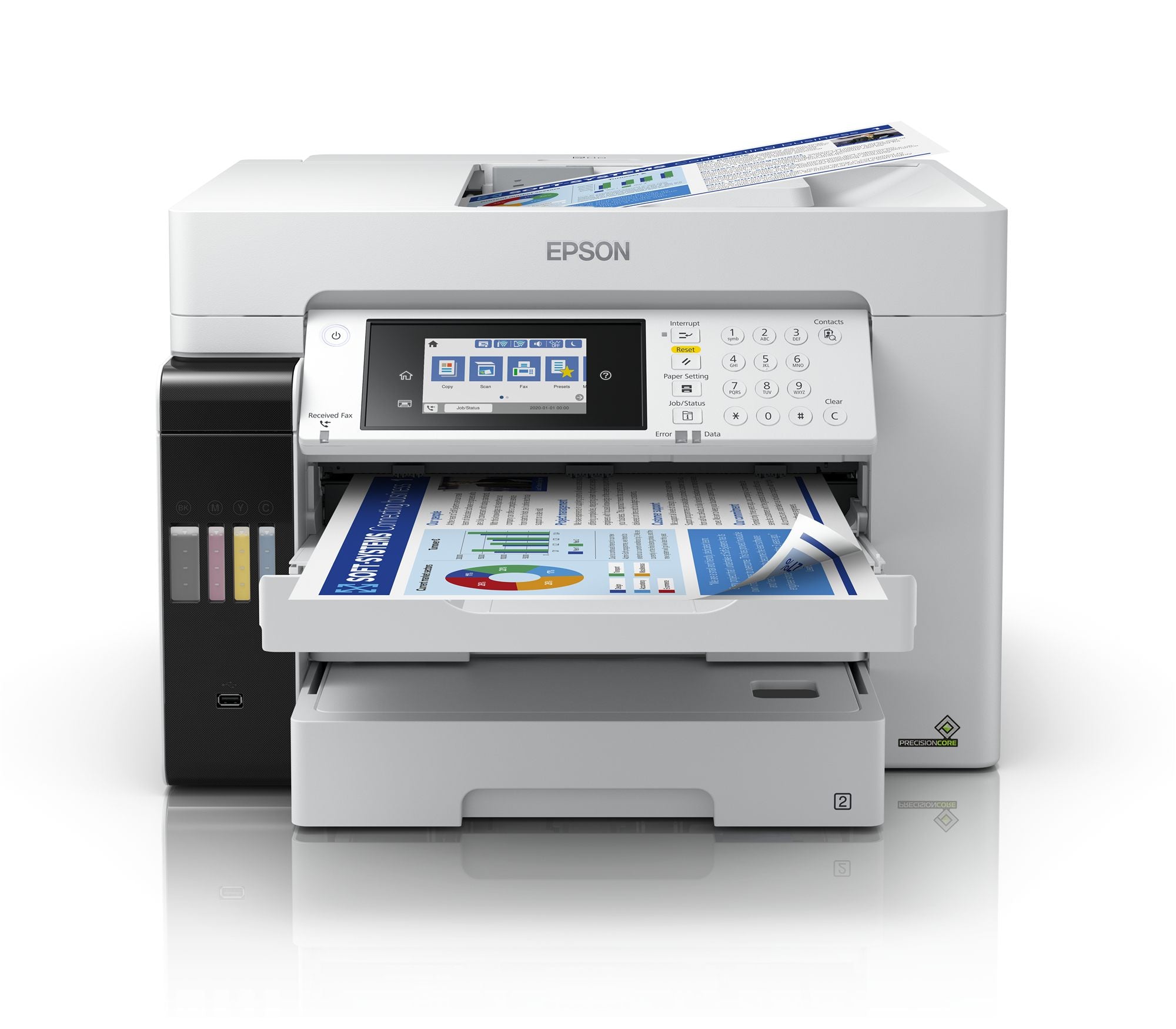 EPSON EcoTank Pro ET-16685 MFP colour inkjet ITS A3 25ppm Print 550sheets USB LAN Wi-Fi