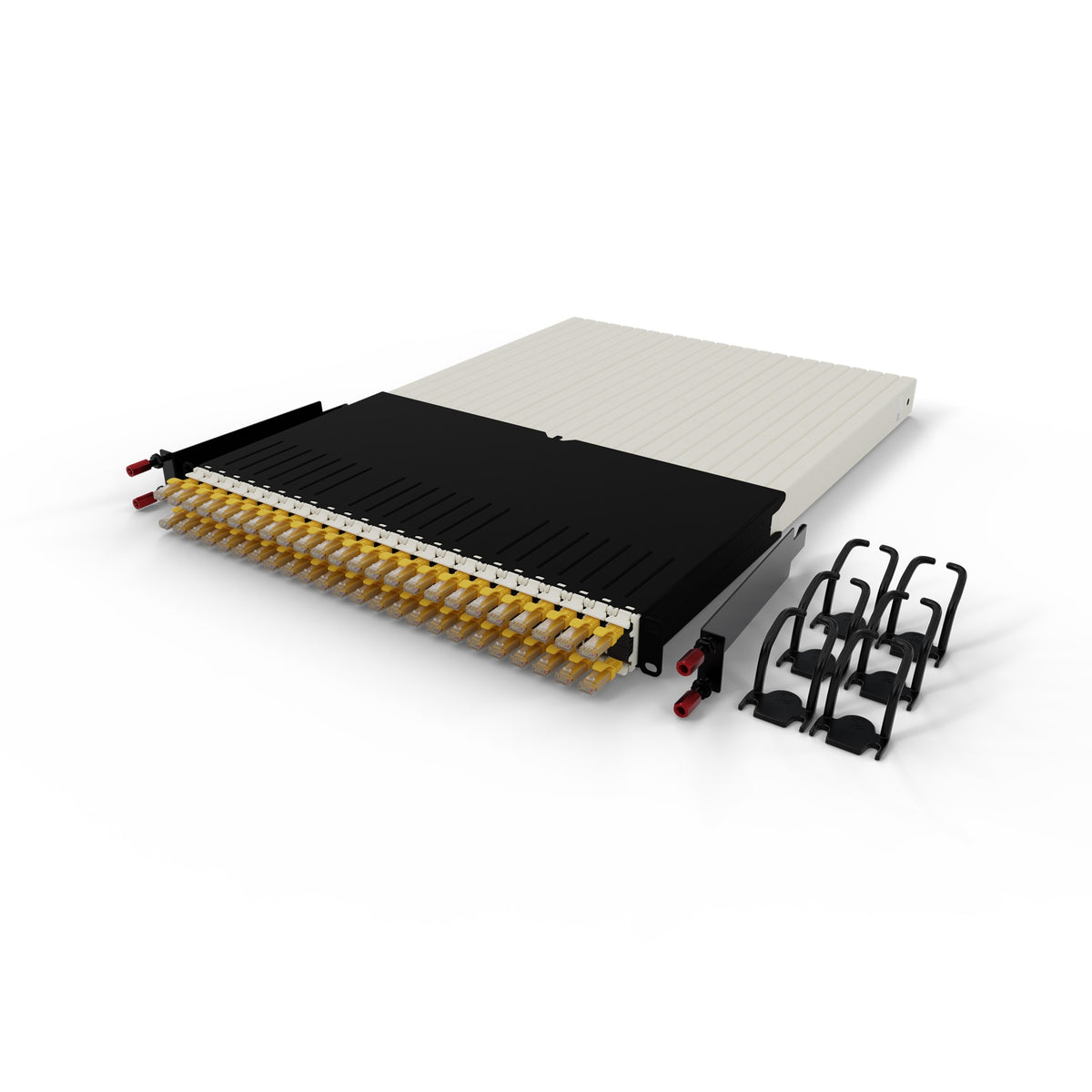 PATCHBOX ONE 24x CAT6A UTP JAUNE 1,8 m 30U