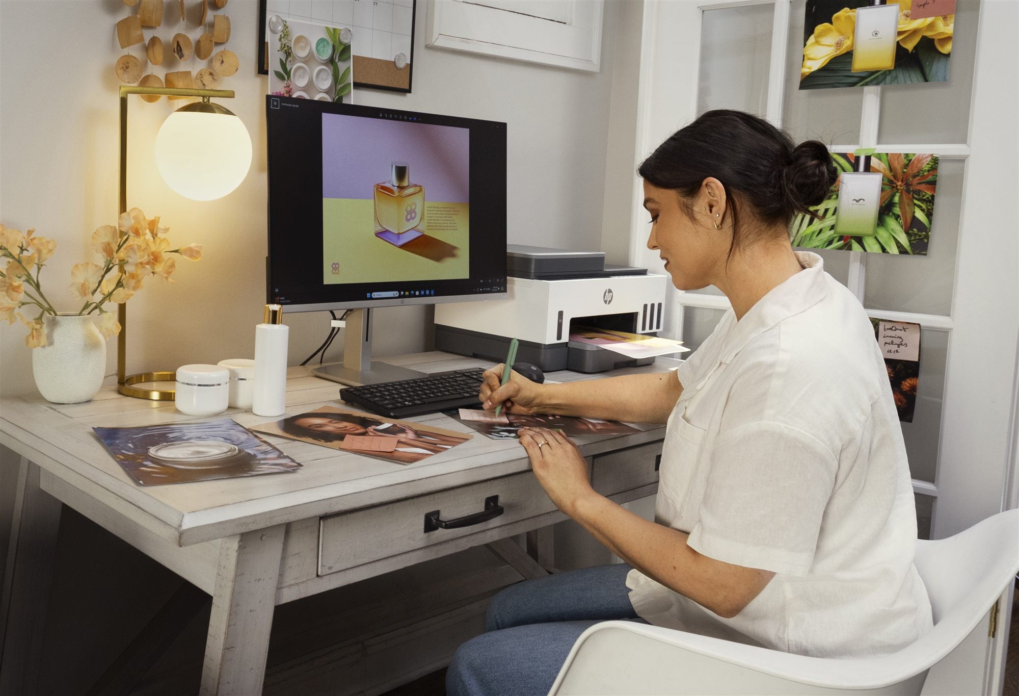 HP Smart Tank 7305 All-in-One MFP colour inkjet refillable A4 13ppm Copy 15ppm Print 250sheets USB LAN Wi-Fi Bluetooth