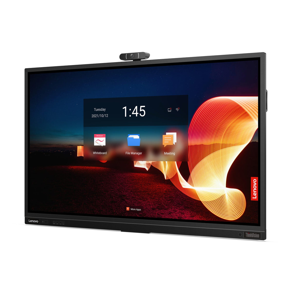 LENOVO ThinkVision iLFD T75 75inch 3840x2160 VA Touch DLED 16:9 60Hz HDR10 HDMI USB-C USB-B RJ45 VGA Android 9.0 4K camera TopSeller