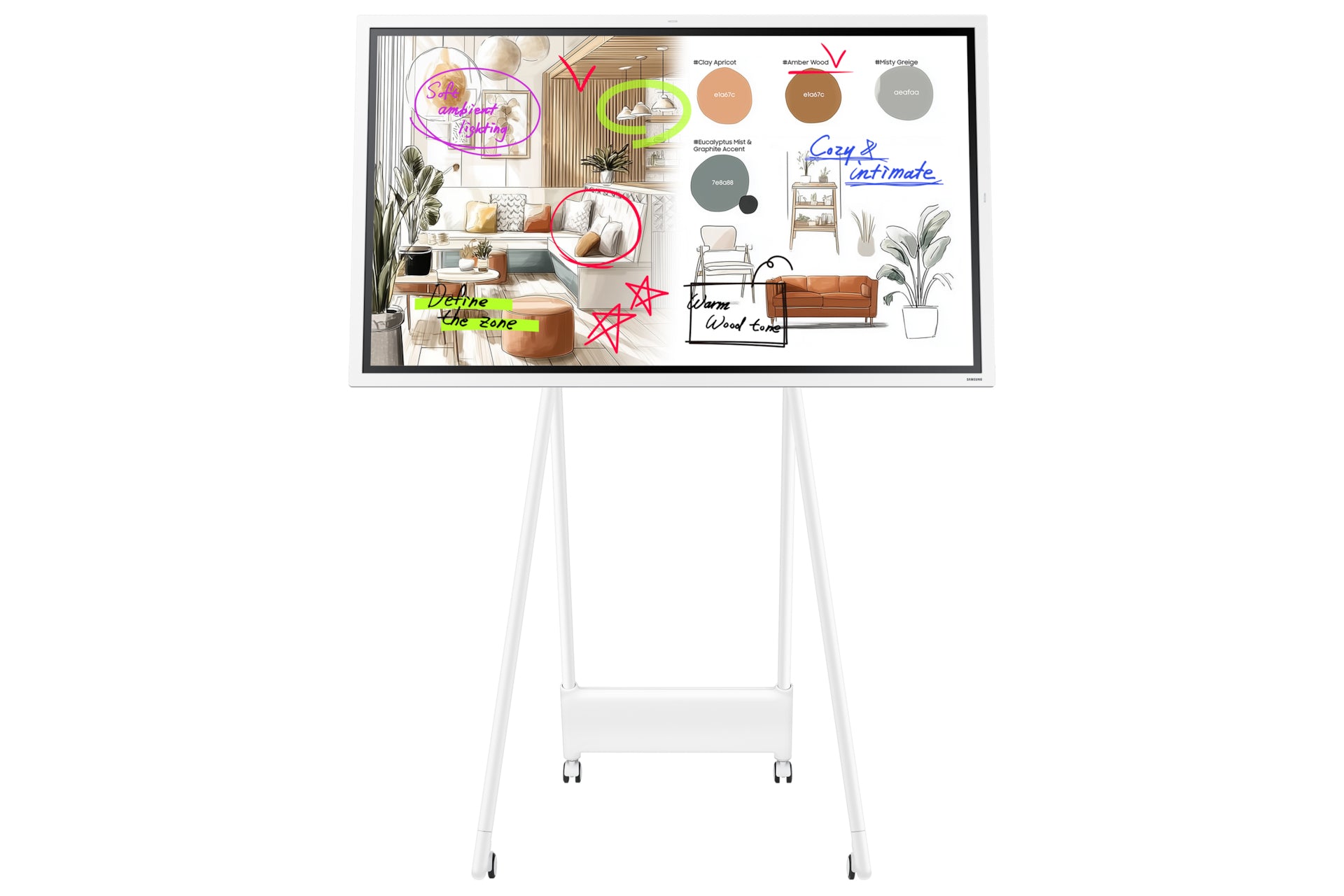 Samsung Flip Pro 55" UHD WM55F-X